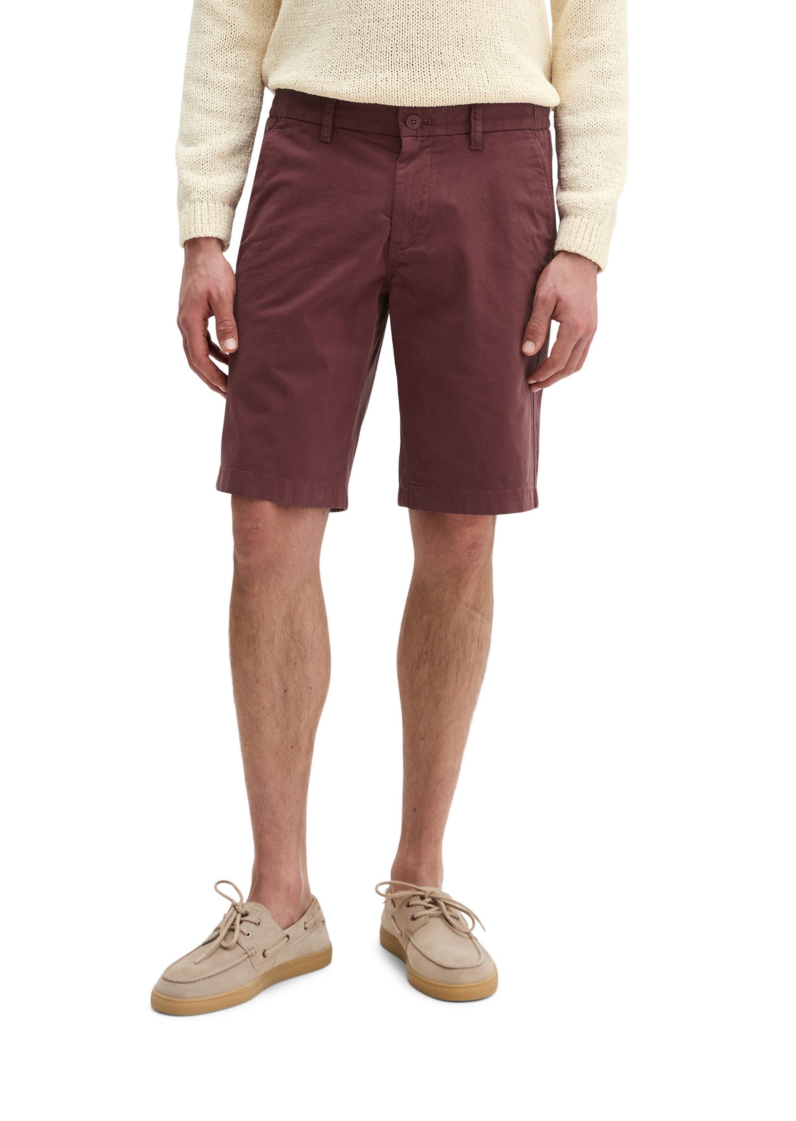 Marc O'Polo Shorts in softer Twill Stretch-Qualität