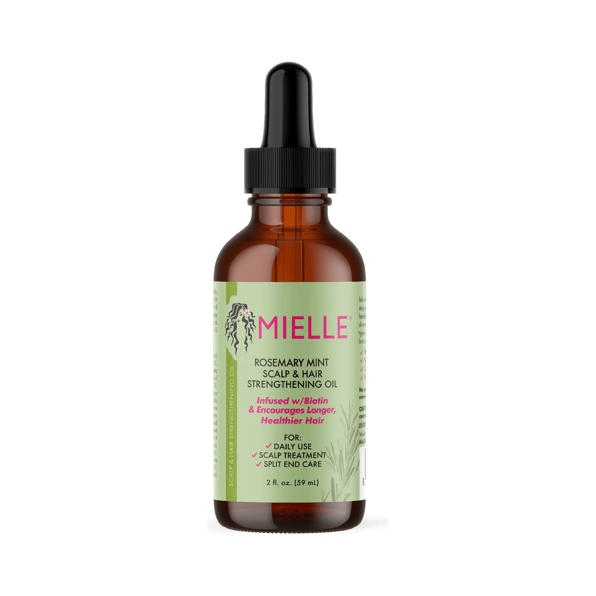 Mielle Haaröl Mielle Rosemary Mint Scalp & Hair Strengthening Oil 2Oz