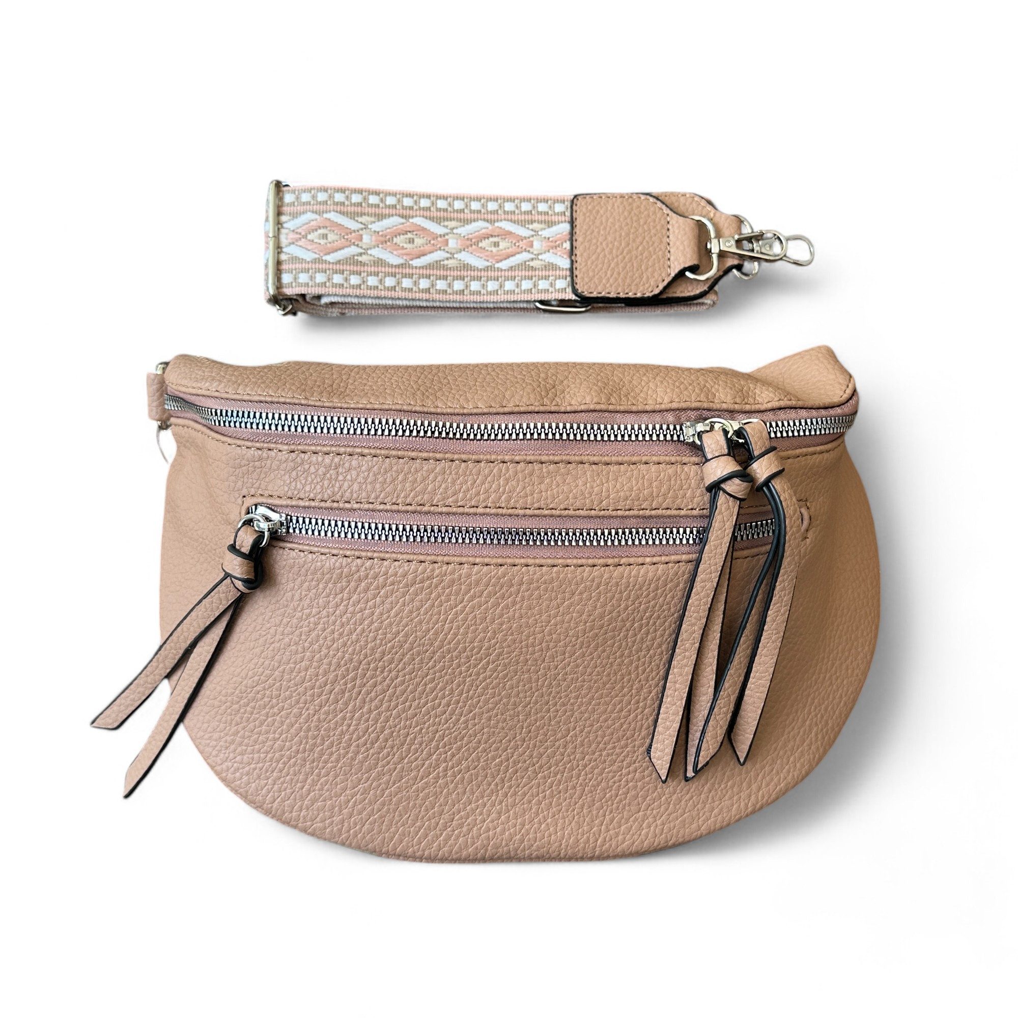 Cocopop Studio Umhängetasche Umhängetasche aus Veganes Leder, Bohemian-Stil günstig online kaufen