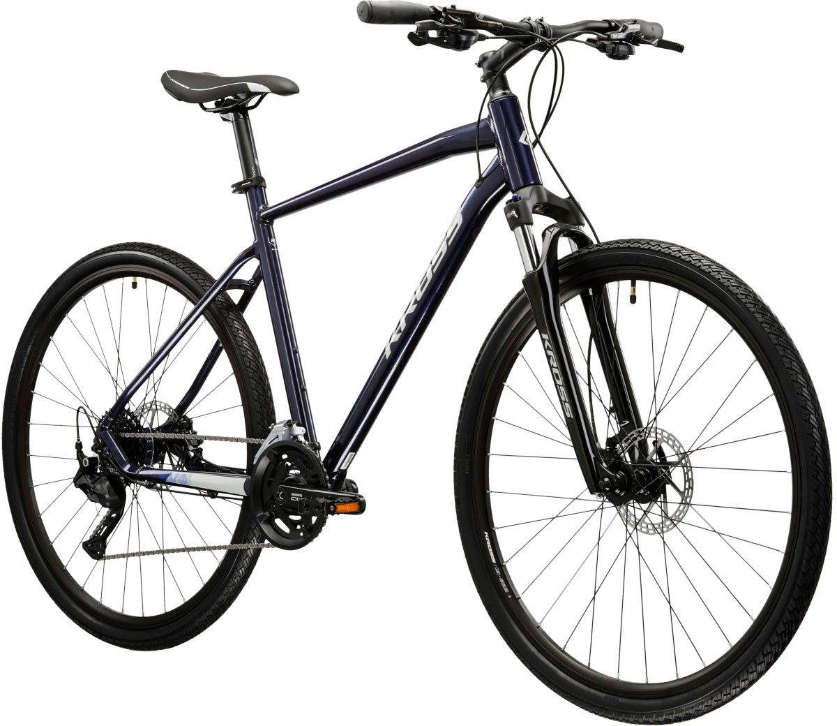 Kross Crossrad Evado 5.0, 18 Gang Shimano CUES U3020 Schaltwerk, Kettenschaltung