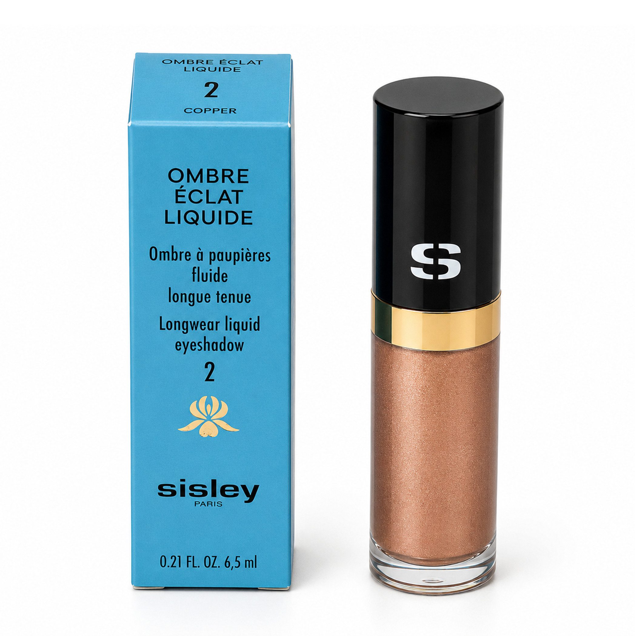 sisley Lidschatten Sisley Paris Ombre Èclat Liquide eyeshadow 2 Copper 6,5ml