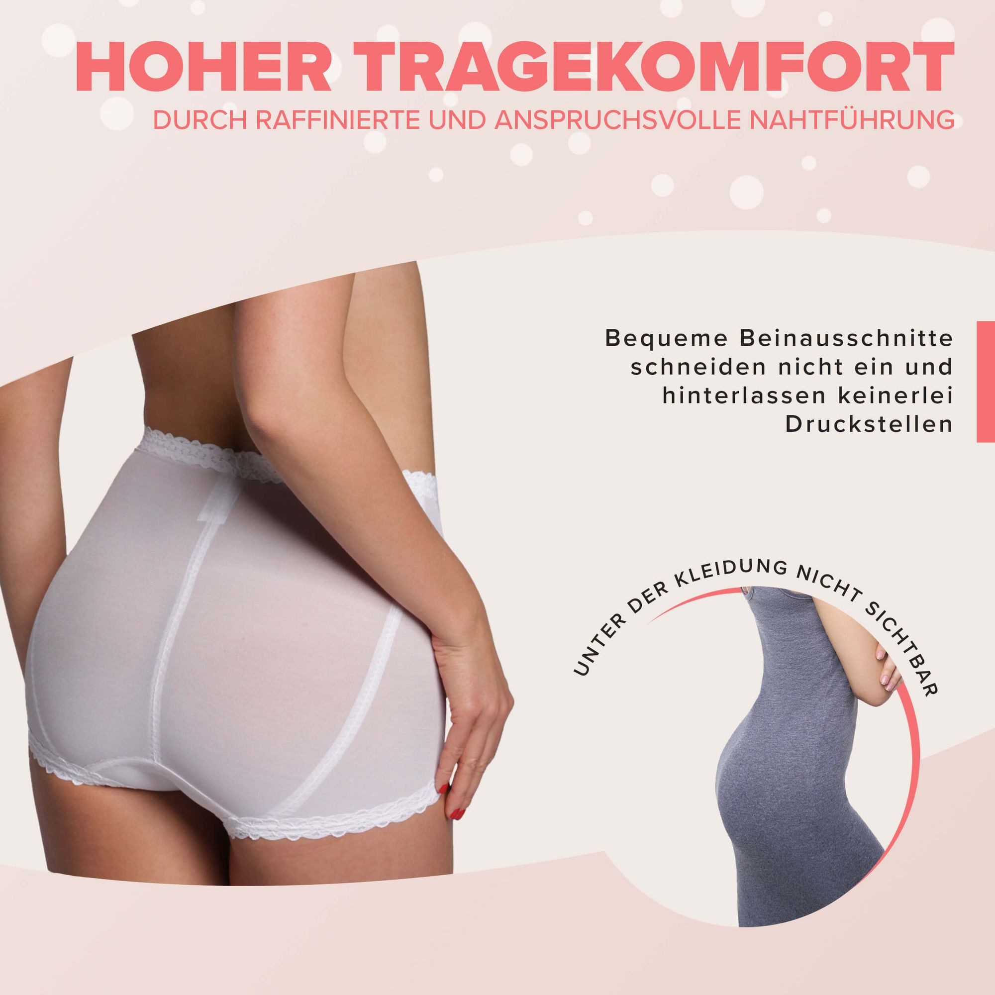 Miss Perfect Miederhose 8777 Figurformender Bauchweg Slip aus extraleichtem Feintüll