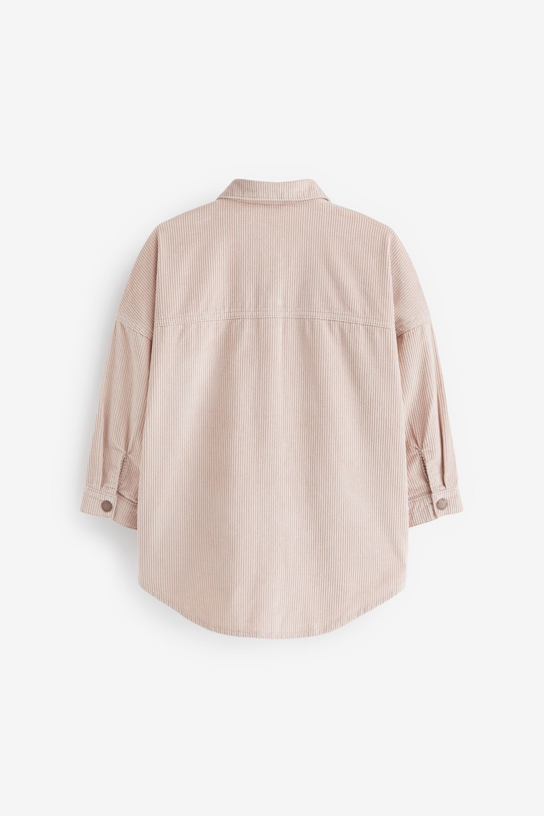 Corduroy Pink Next Outdoorhemd Oversize-Hemdjacke (1-tlg)
