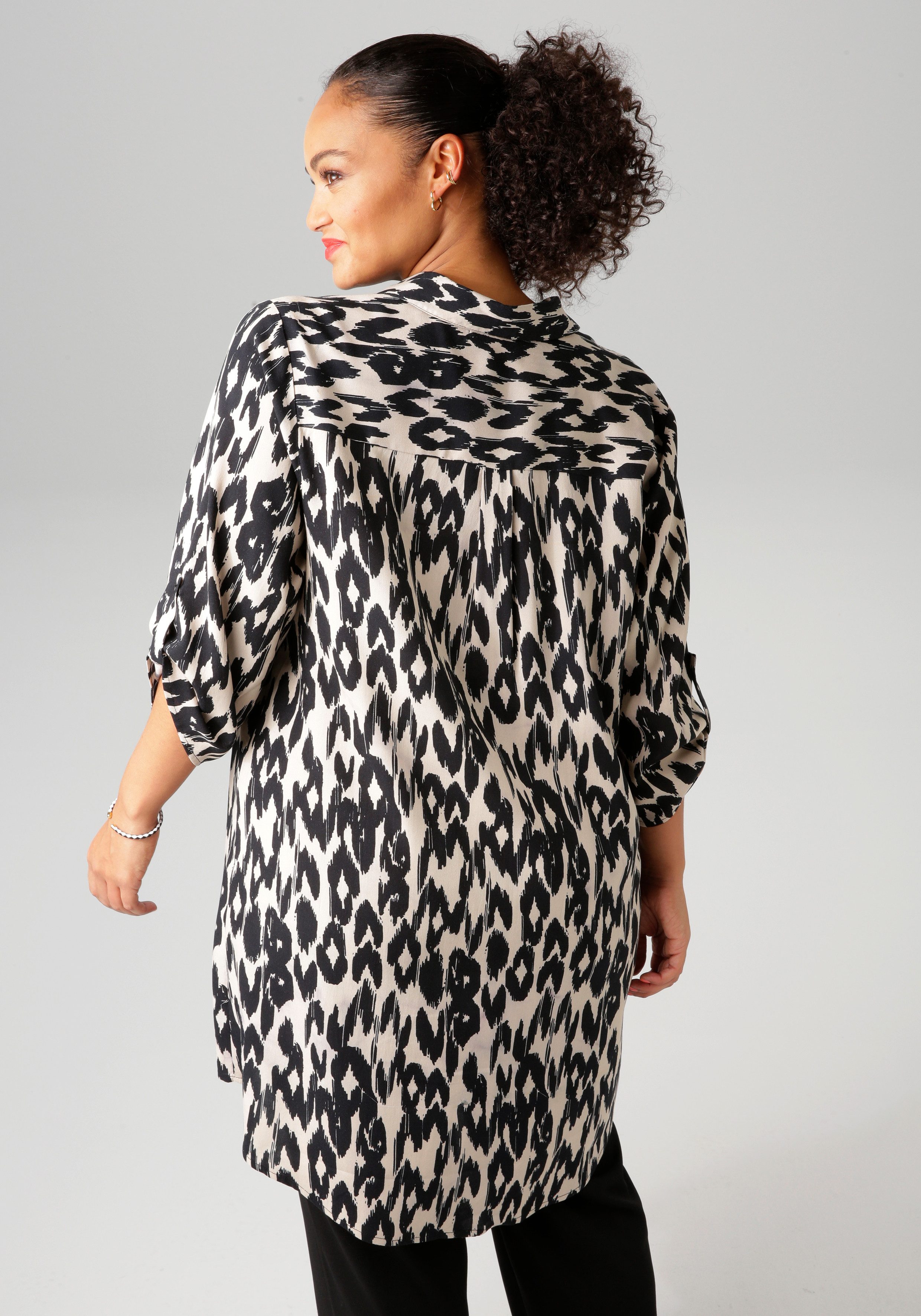 Aniston PLUS Hemdbluse trendiges Design günstig online kaufen