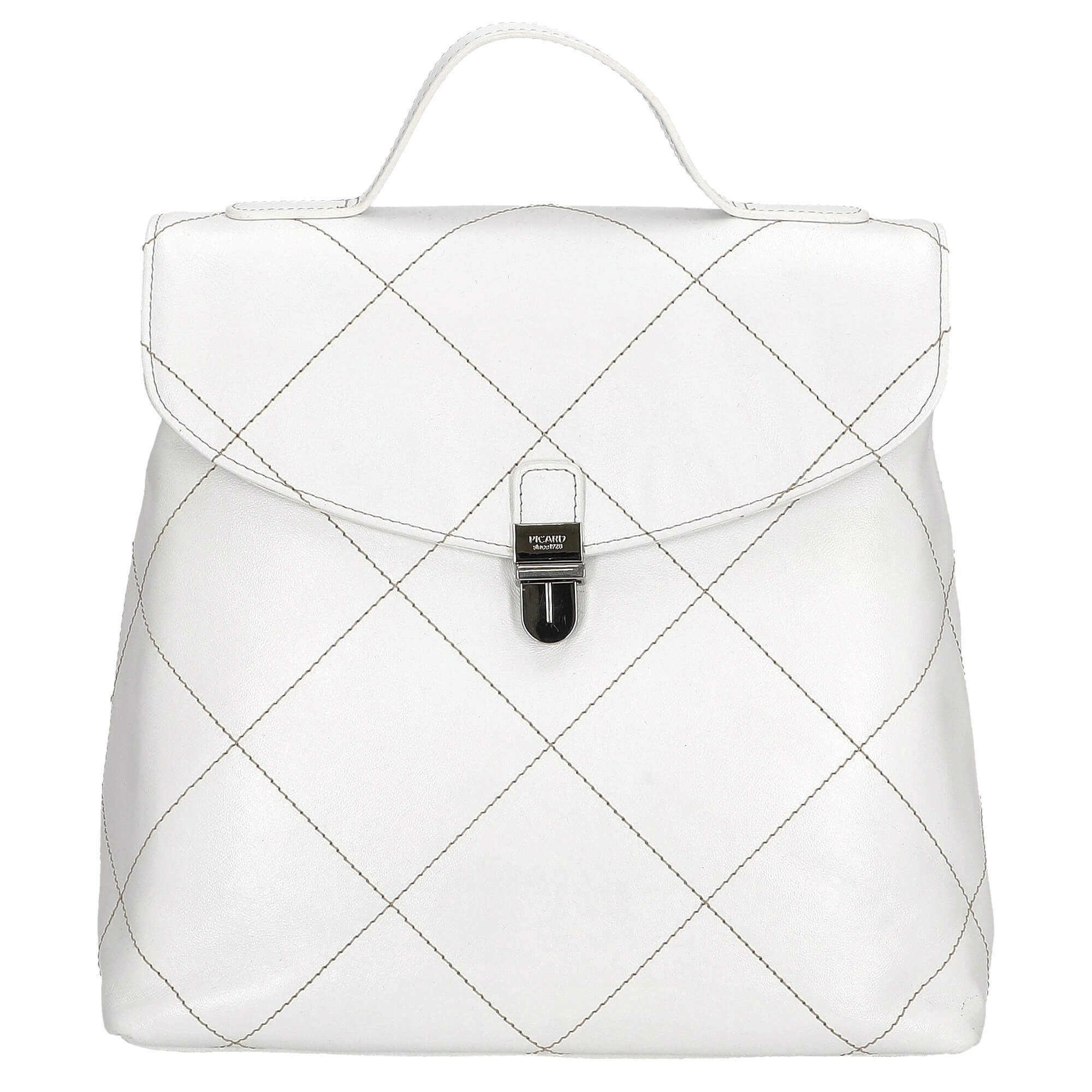 Picard Rucksack Aurelie - Rucksack 30 cm Rindleder (white lily)