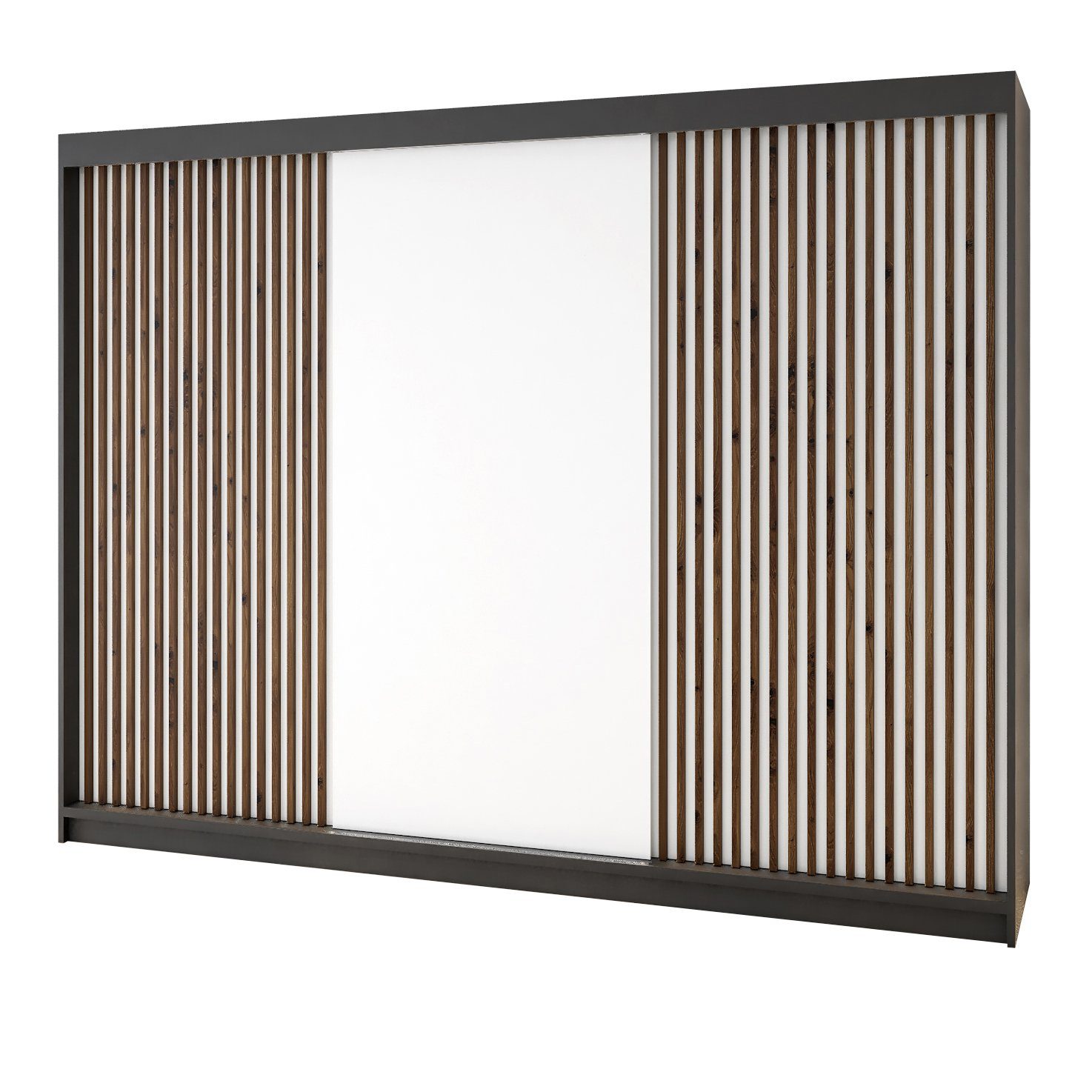 A&J MöbelLand GmbH Schiebetürenschrank IOSA 200 cm mit 4 Schubladen, und 3D günstig online kaufen