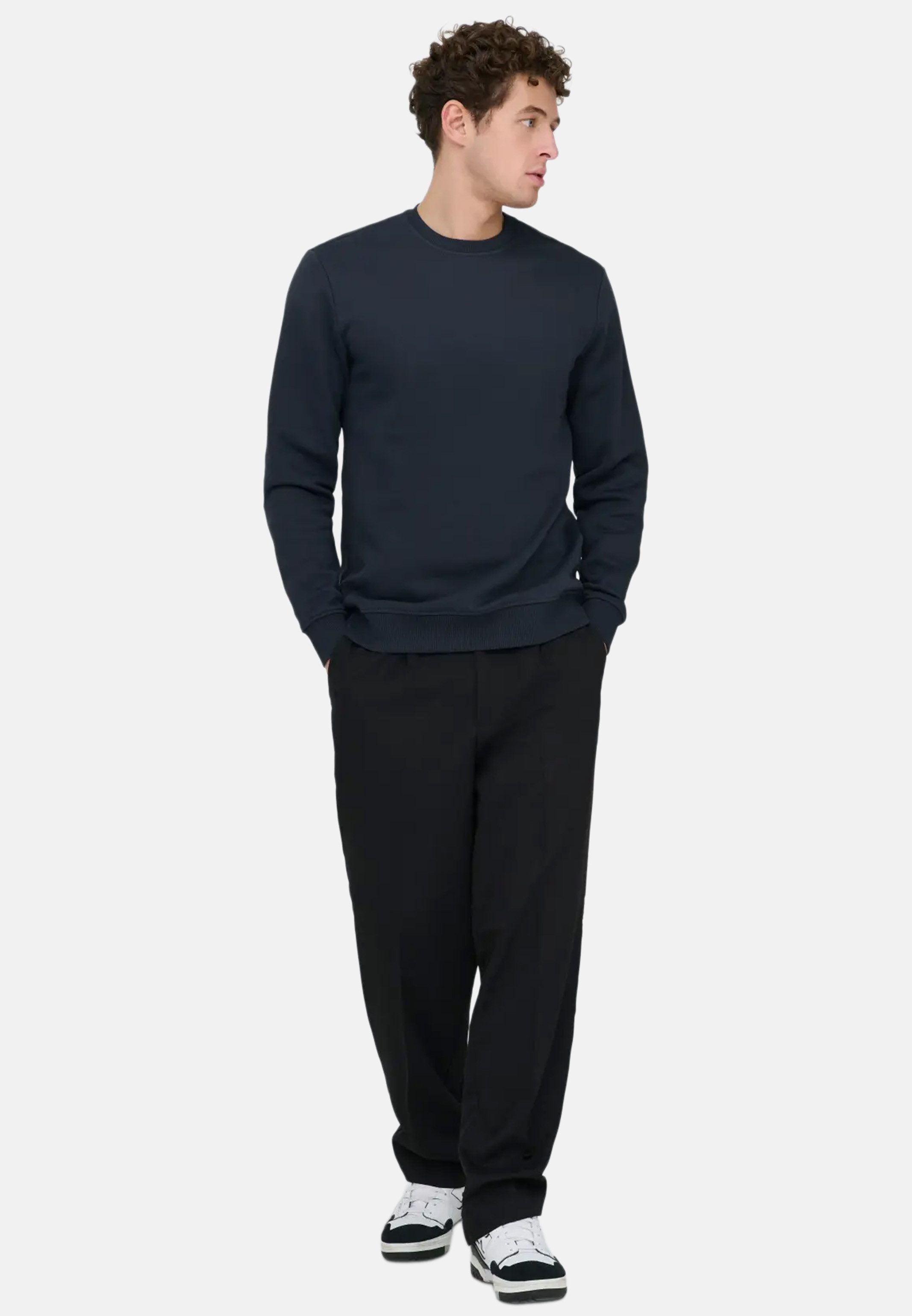 ONLY & SONS Sweatshirt Connor (1-tlg) Sweatshirt - Baumwolle - Atmungsaktiv - Weiche, gebürstete Innenseite