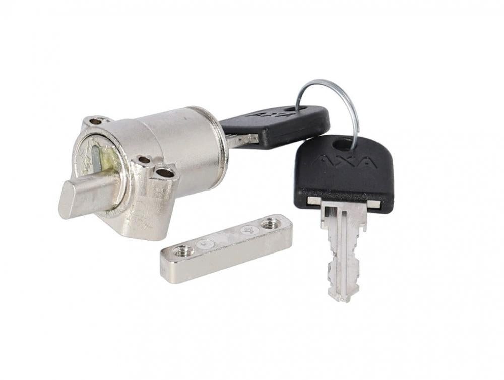 AXA Rahmenschloss AXA Akkuschloss Bosch 3 Intube, Zylinderschloss, korrosionsgeschützt