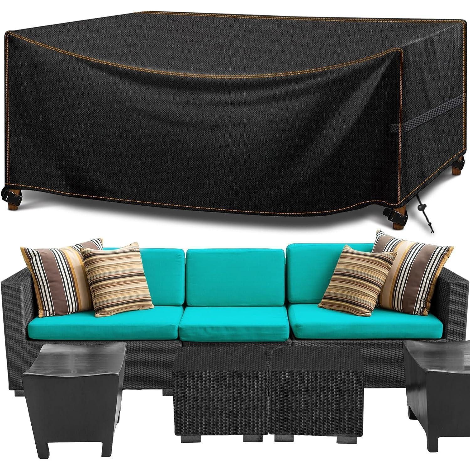 LuxusKollektion Fahrradständer Abdeckung Gartenmöbel Winddicht Wasserdicht 420D Oxford 250 x210 x90cm