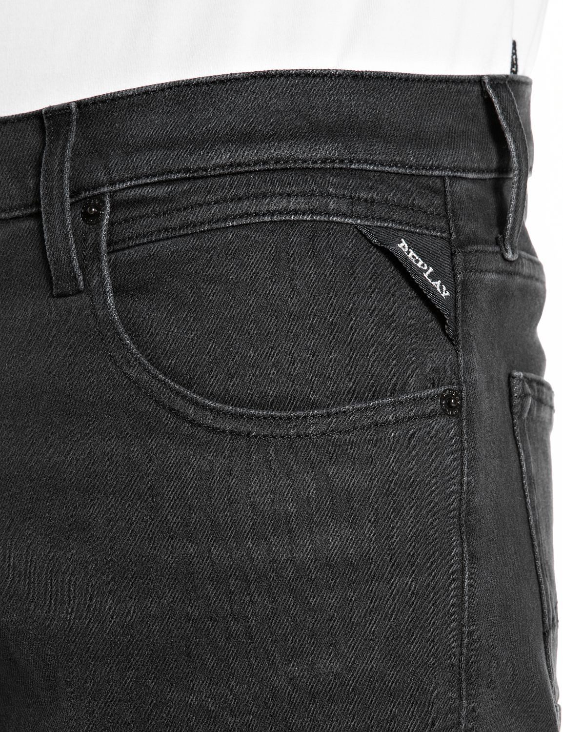 Replay Straight-Jeans Aideen im 5-Pocket-Stil – Bild 5 von 5