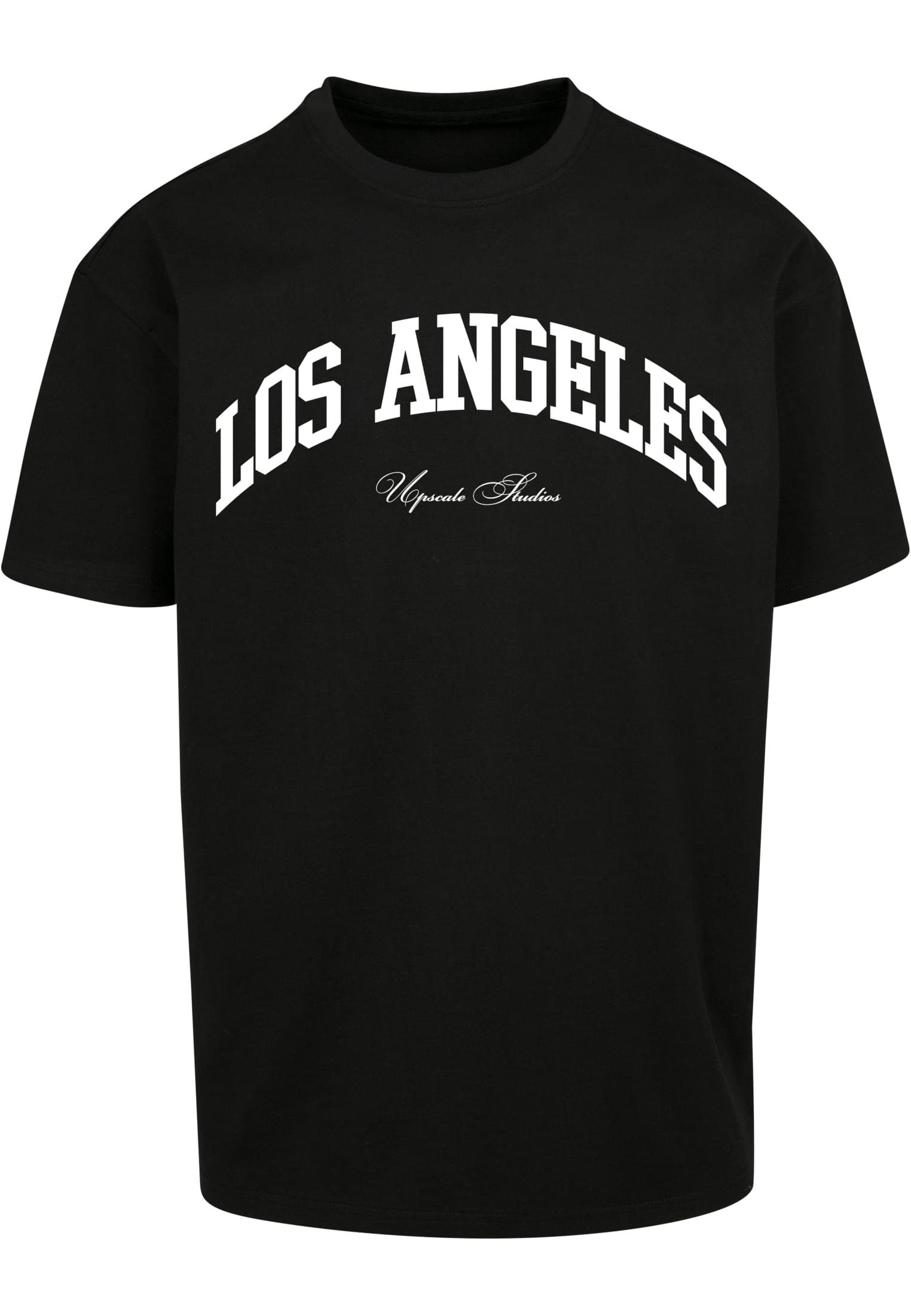 MT Upscale Upscale by Mister Tee Kurzarmshirt Herren L.A. College Oversize Tee (1-tlg)