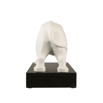 Goebel Tierfigur Deko-Objekt Studio 8 - Rhinozeros, Biskuit-Porzellan H30cm