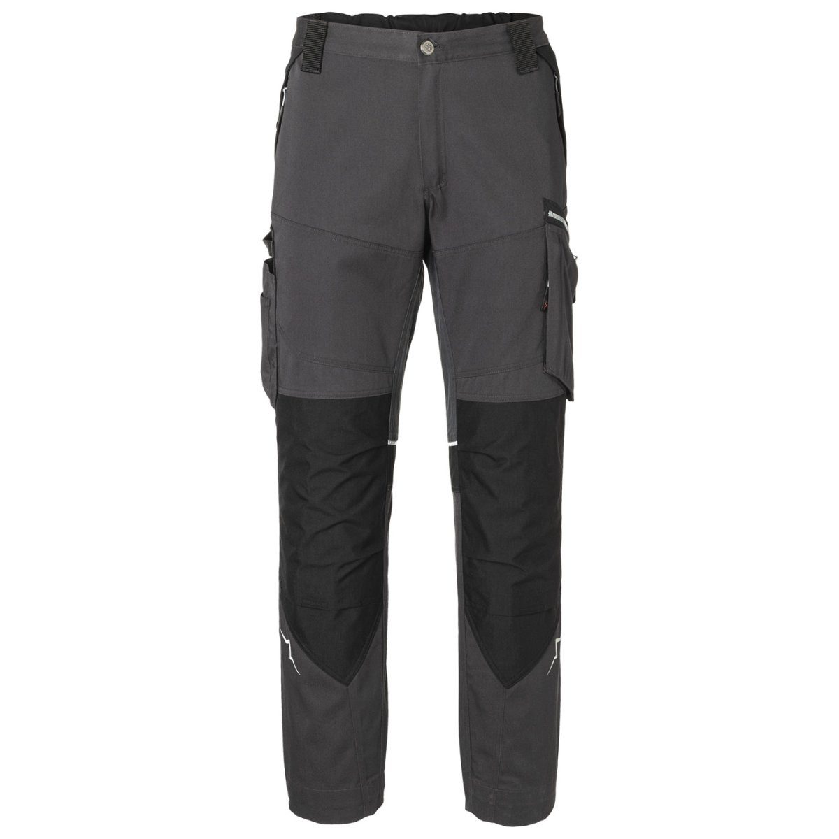Kübler Arbeitshose workwear Arbeitshose Herren Hose Action grau/schwarz