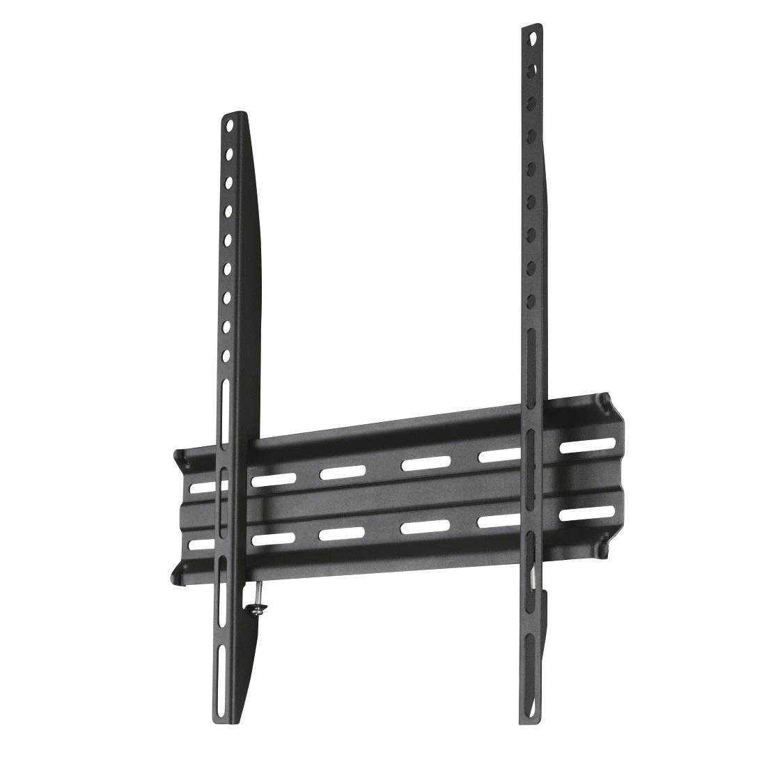 Hama FIX, 81-165 cm(32"-65) Wandhalterung Schwarz TV-Wandhalterung, (bis 65 Zoll, integrierte Wasserwaage, geeignet für LED LCD Plasma)