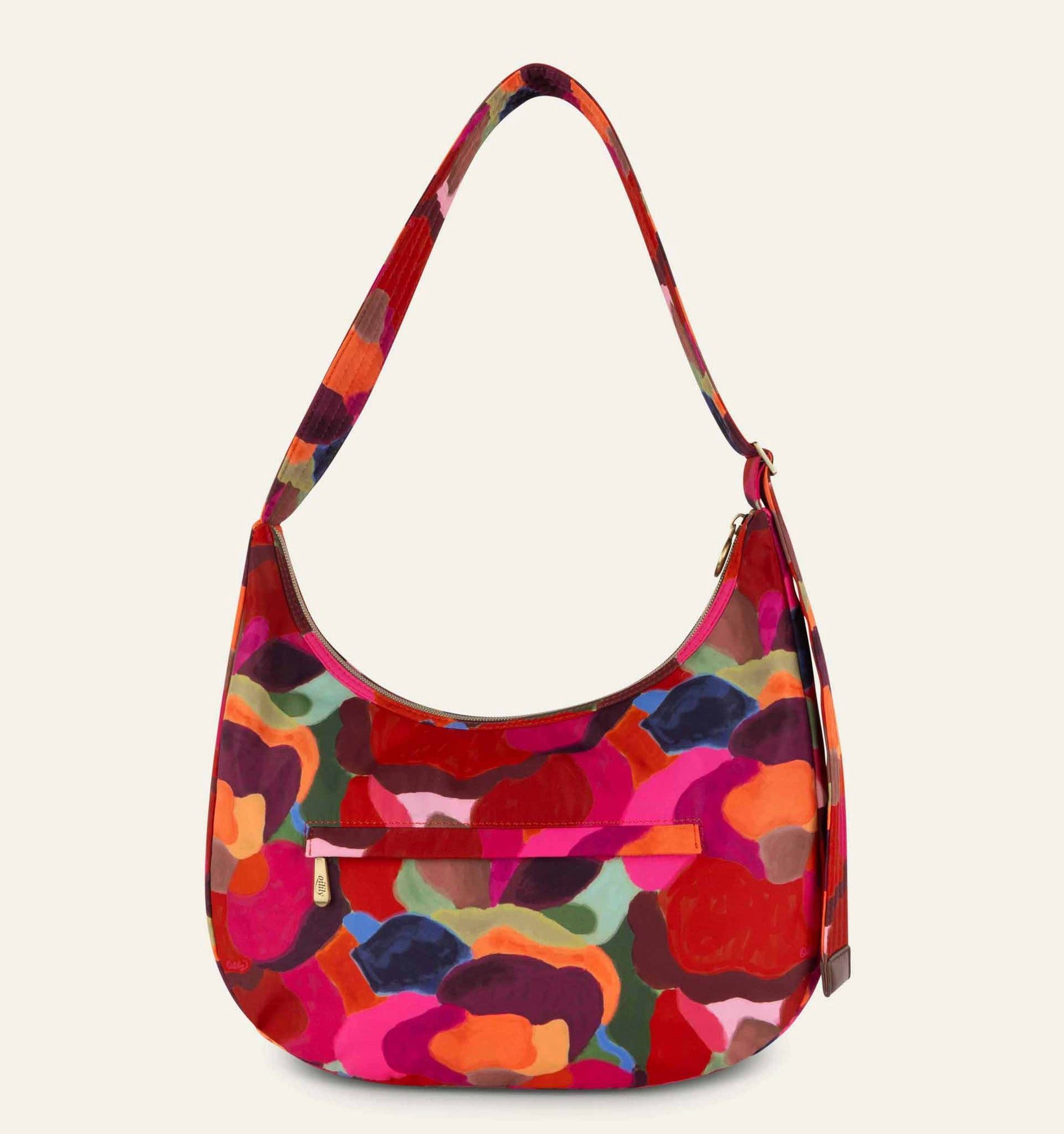 Oilily Schultertasche Hamel Hobo Bag True Red Verlee
