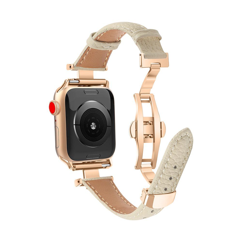 FELIXLEO Uhrenarmband Armband Kompatibel mit 45mm Apple 49mm 44mm 42mm, Watch Rosa