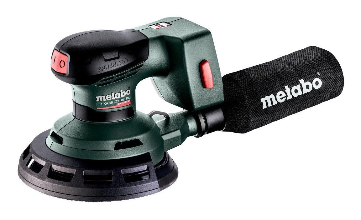 metabo Akku-Exzenterschleifer SXA 18 LTX 150 BL, Ohne Akku in metaBox 215