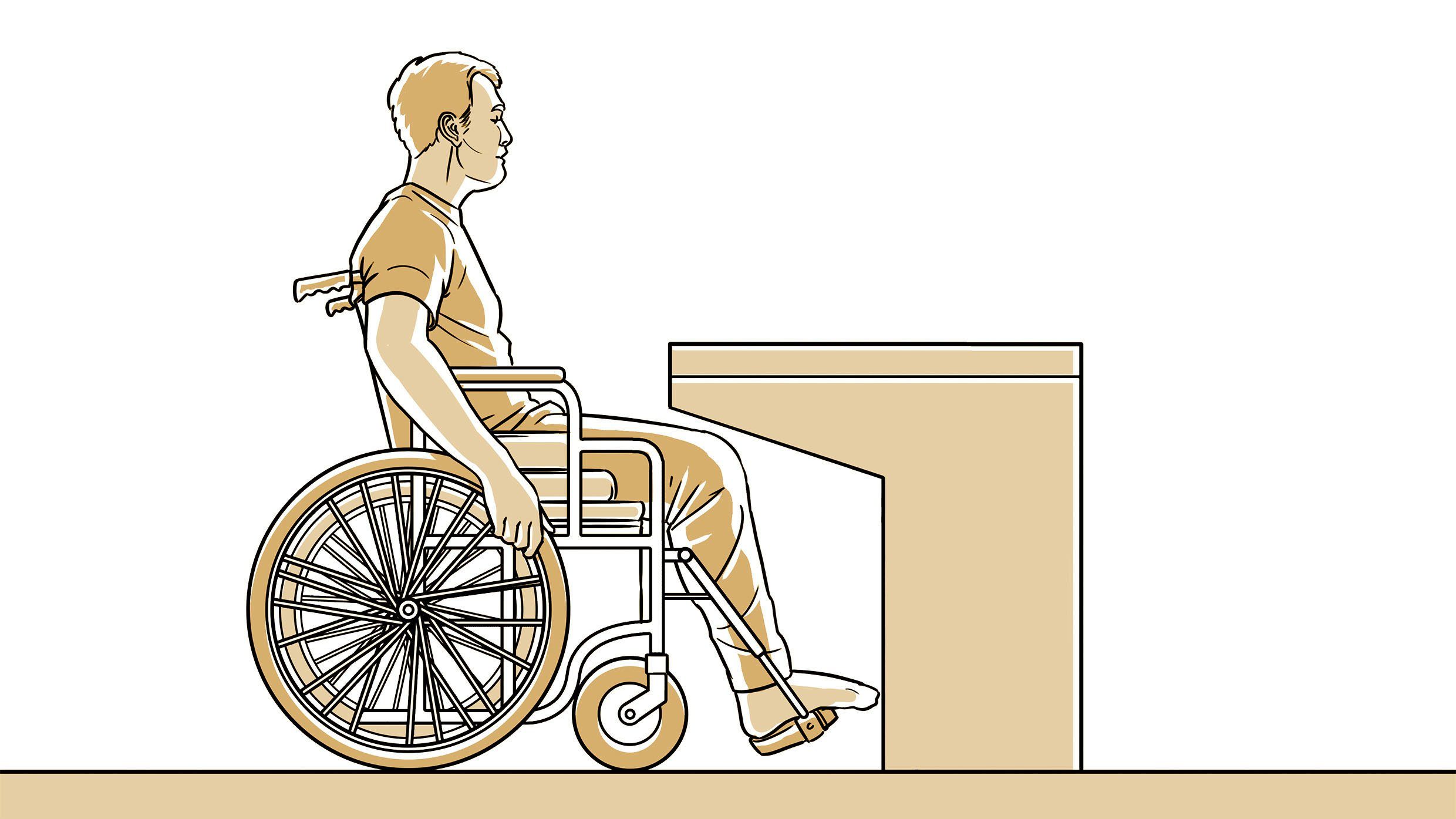 weka Hochbeet aus massivem nordischem Fichtenholz, farblich lasiert, unterfahrbar für Rollstuhlfahrer, BxTxH: 124x75x80 cm