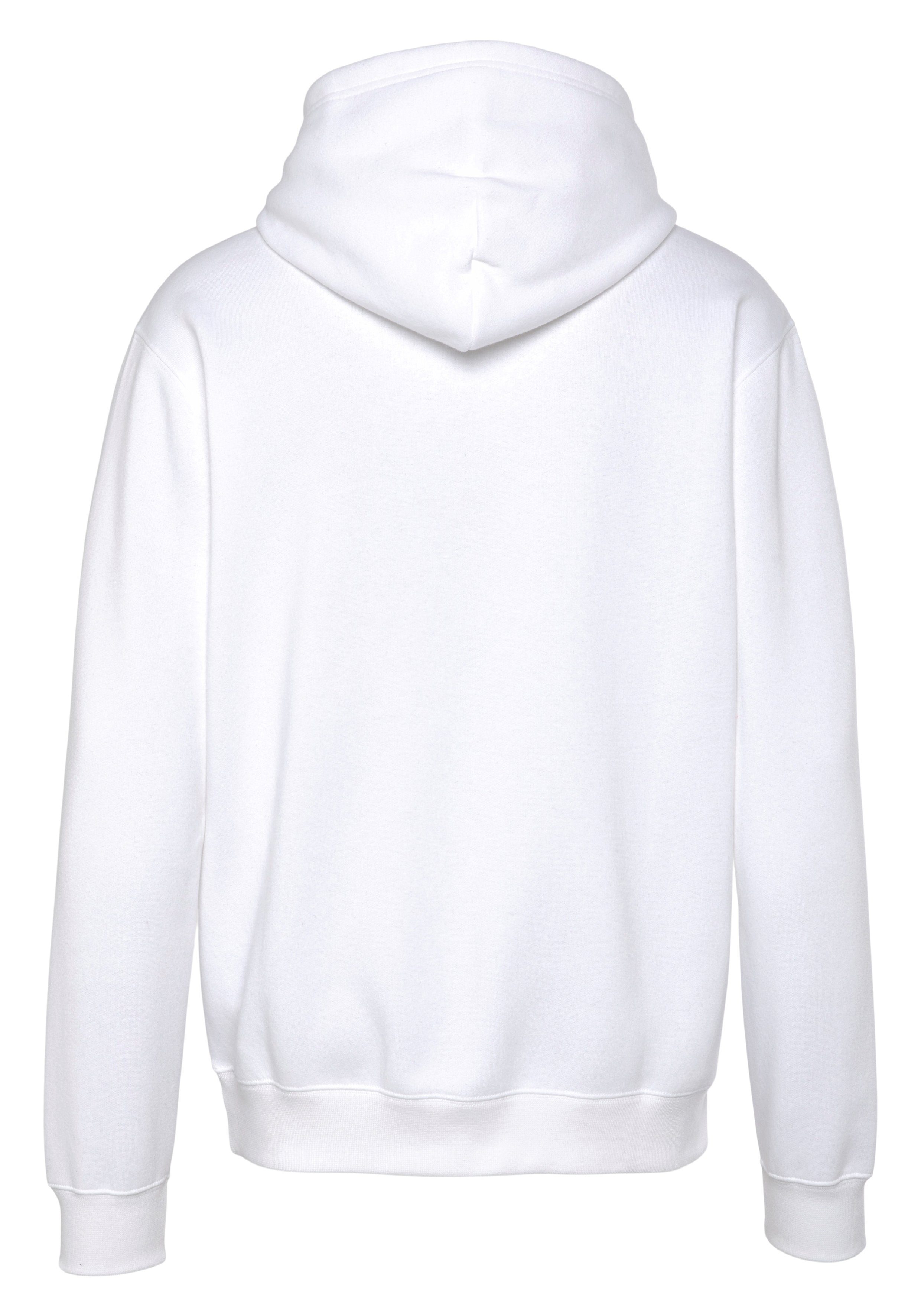 Champion Sweatshirt Classic Hooded Sweatshirt small log weiß