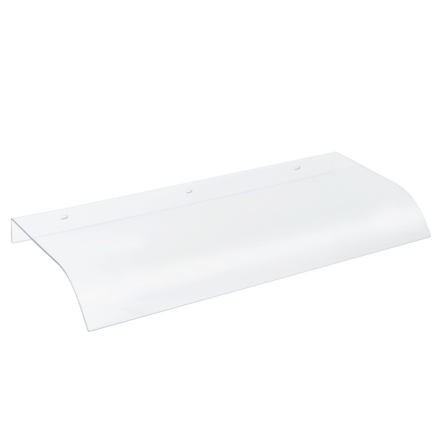 Clanmacy Vordach Vordach 40x80cm, Überdach Transparent - Feste Oberfläche I günstig online kaufen