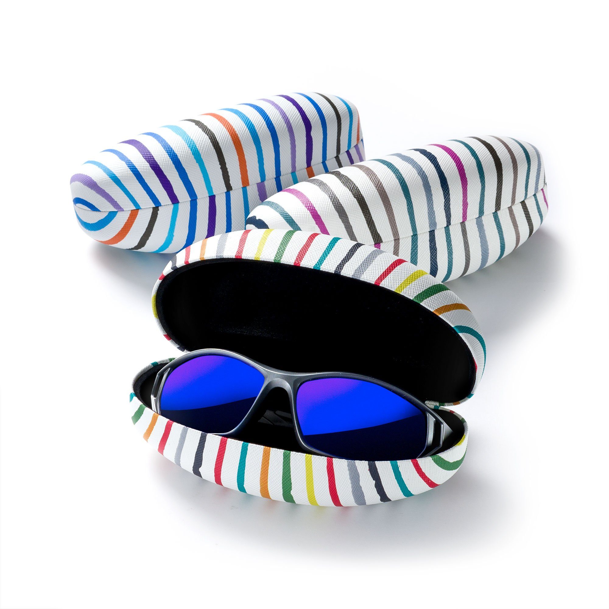 FEFI Brillenetui »auch für große Sonnenbrillen - In außergewöhnlicher Form  (Hardcase)«, inklusive Mikrofasertuch online kaufen | OTTO