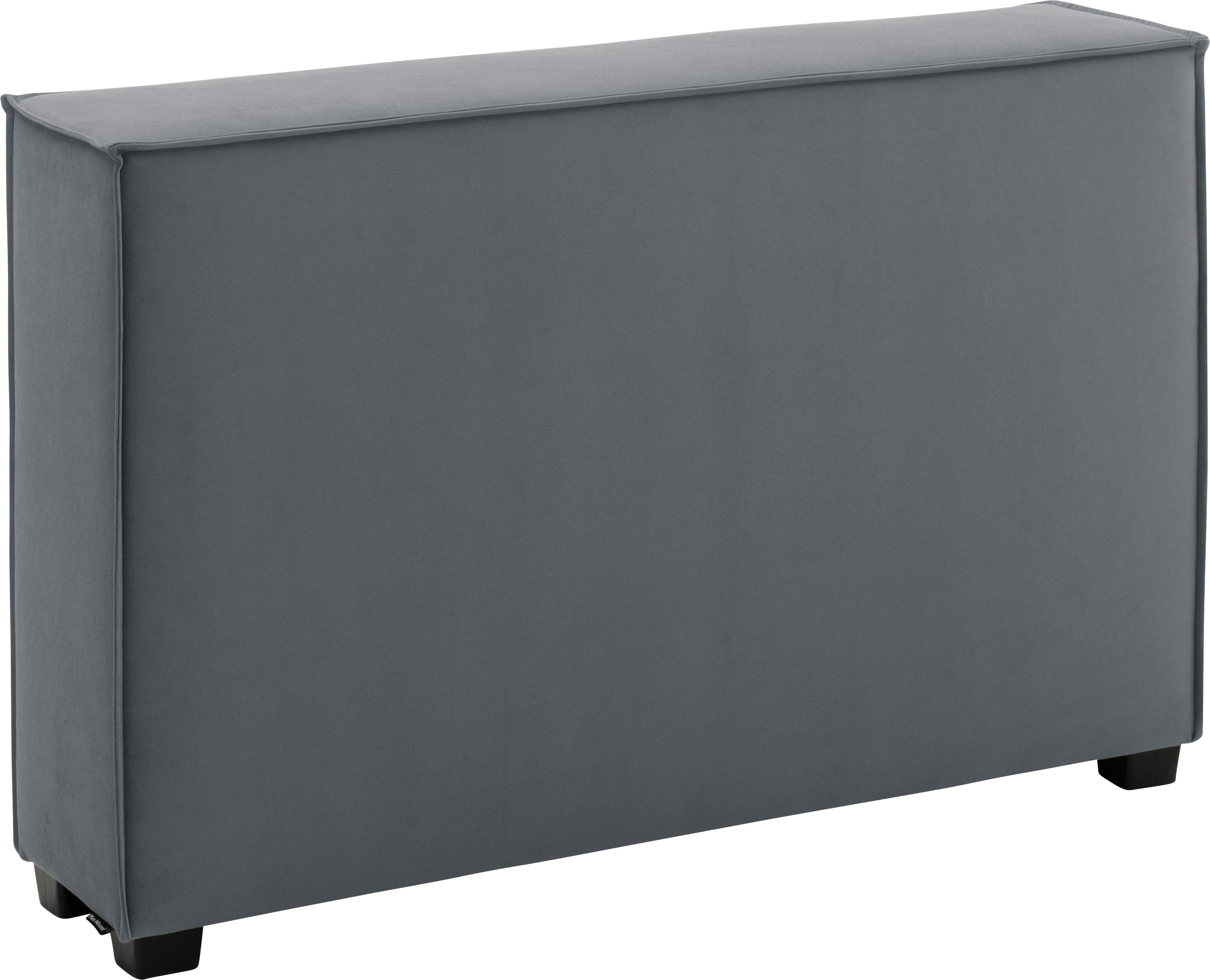 Max Winzer® Sofaelement MOVE, Einzelelement 120/30/78 cm, individuell kombinierbar grau