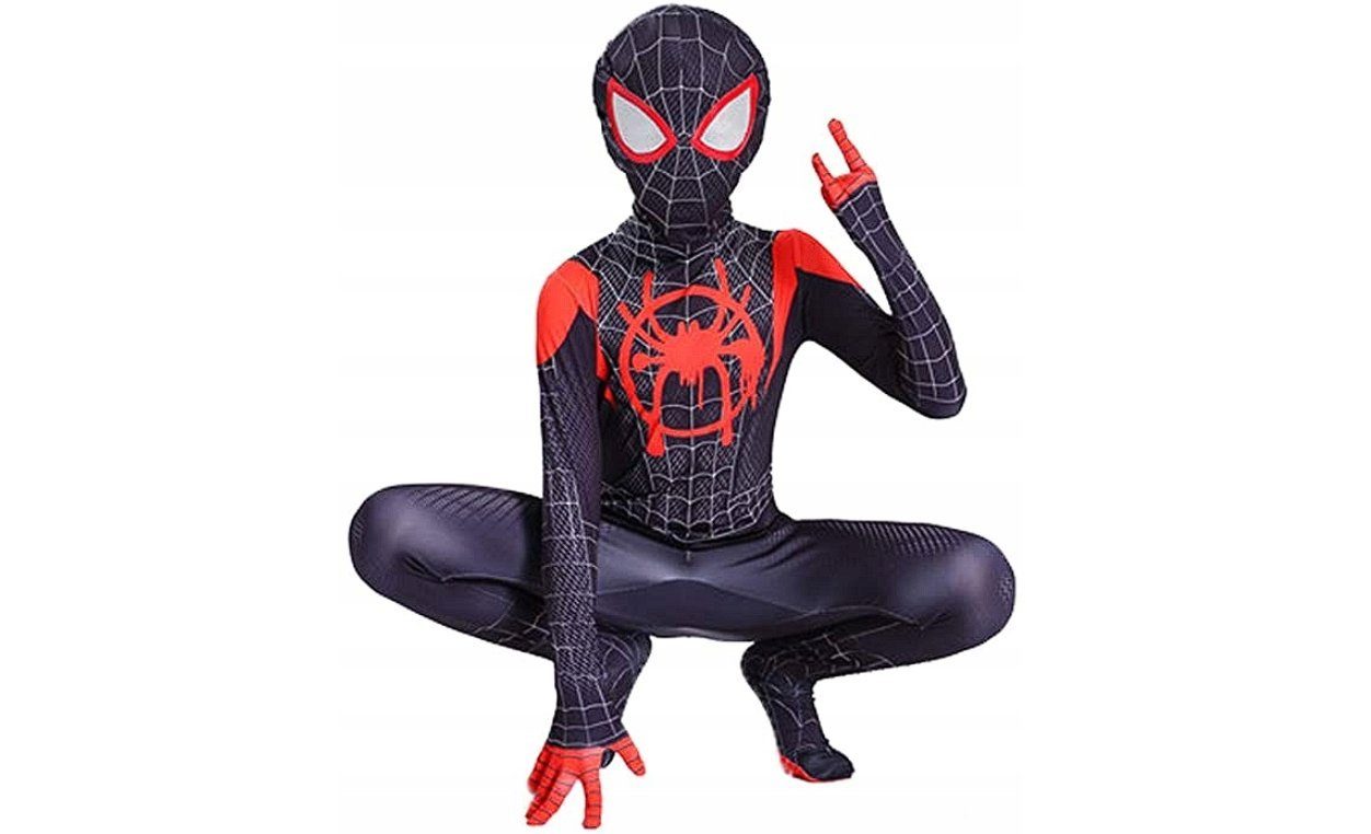 Festivalartikel Kostüm Spider-Man Miles Morales Kostüm für Kinder, Ball, Karneval