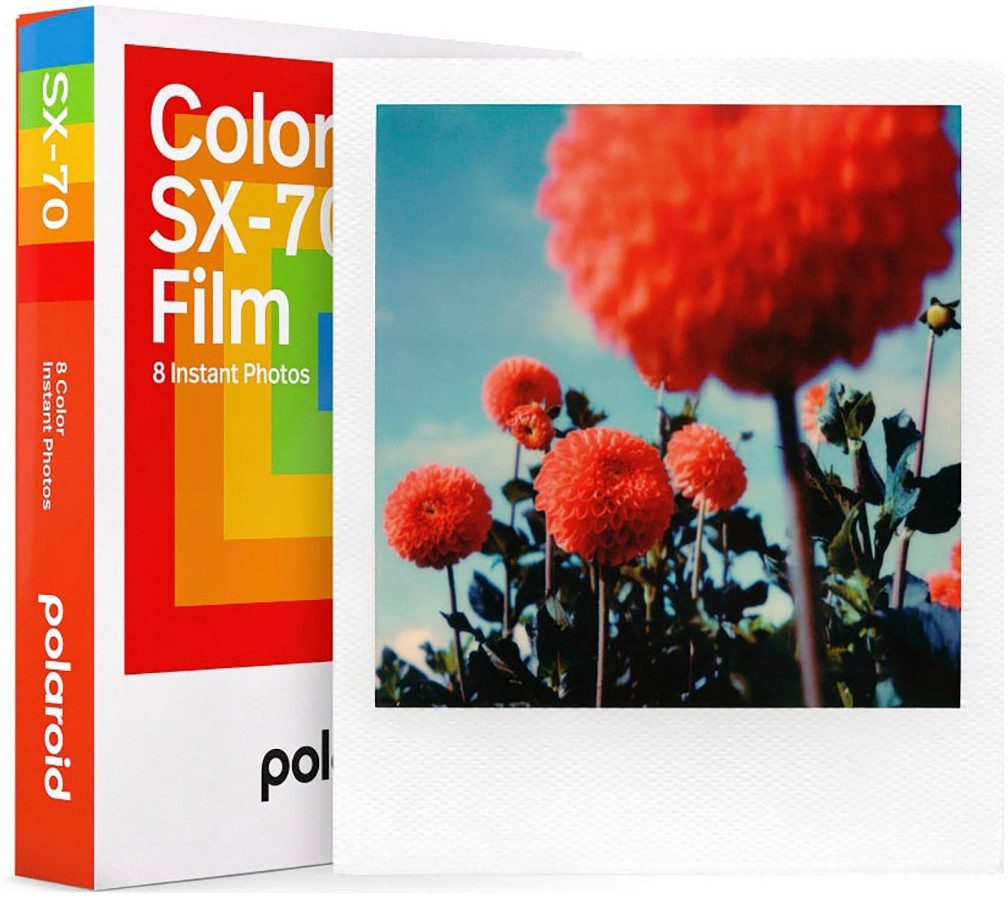 Polaroid Sofortbildfilm SX-70 Color Film 8x, 8