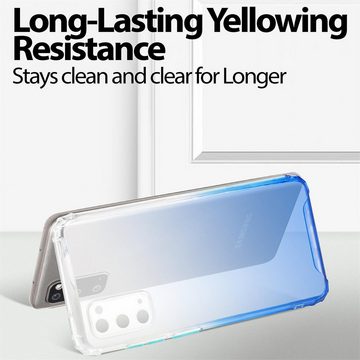 CoolGadget Handyhülle Farbverlauf Twilight Hülle für Samsung Galaxy S20 6,2 Zoll, Robust Hybrid Slim Cover Kamera Schutz Hülle für Samsung S20 5G Case