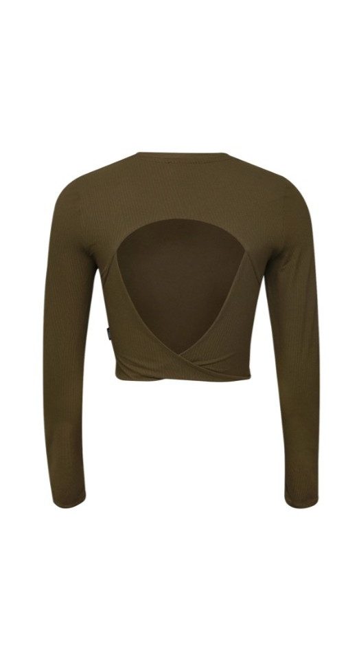 Yvette Crop-Top Crop Longsleeve Sila