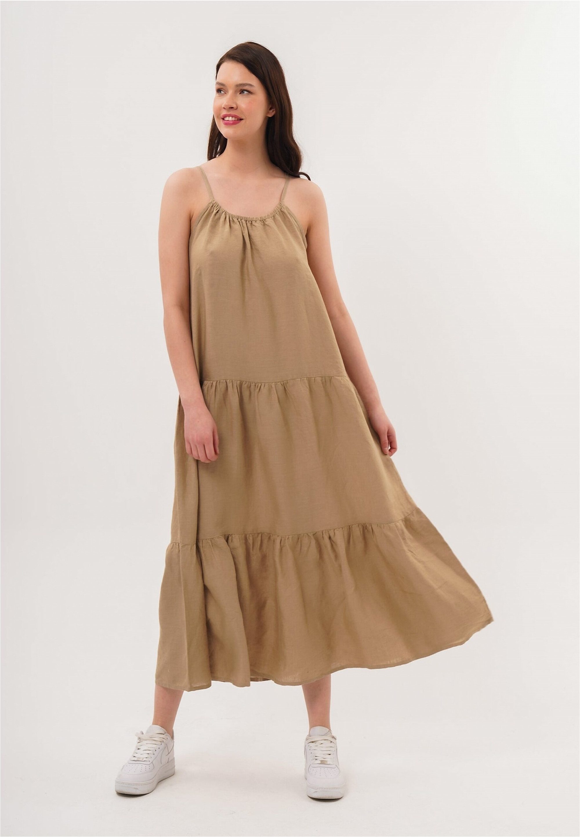 freshlions Jerseykleid Jeanna (1-tlg) im einfarbigen Design
