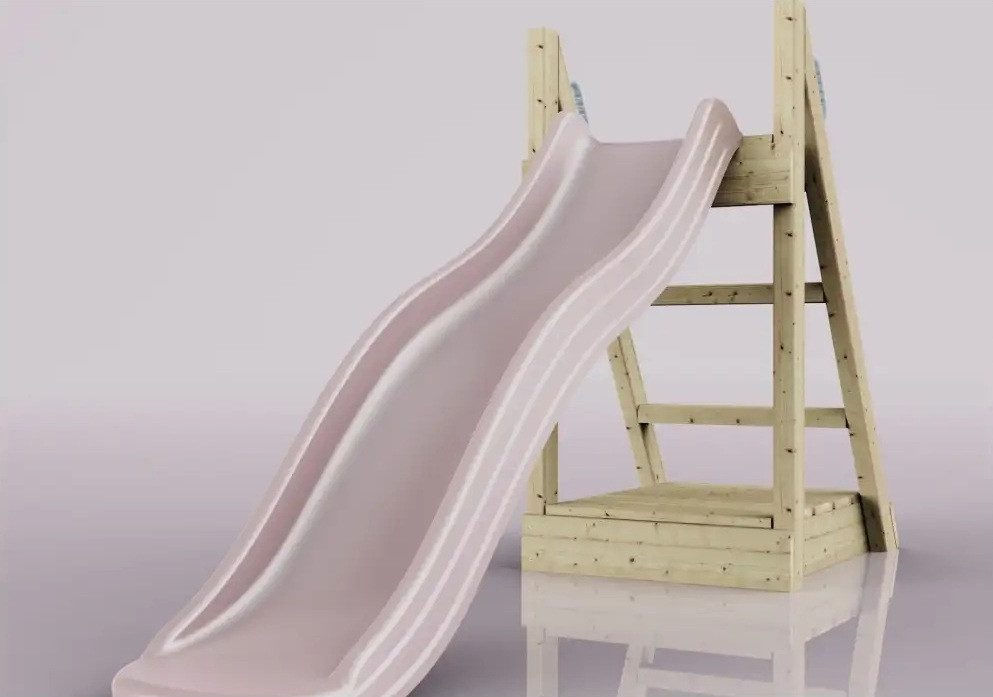 OutdoorToys Rutsche Gecko, aus Holz mit Rutsche