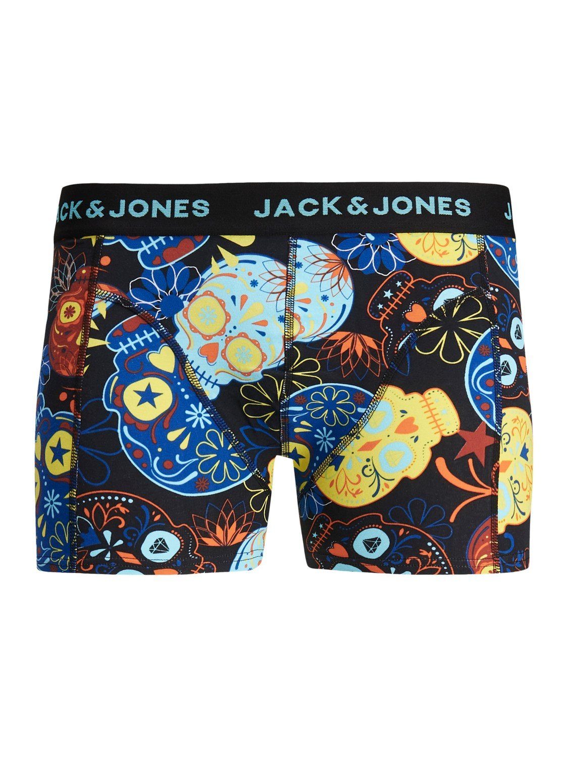 Jones Jacvel Boxershorts gute elastische 5er durch 1 (5-St., & Pack) Passform Jack Mix Baumwollqualität Detail