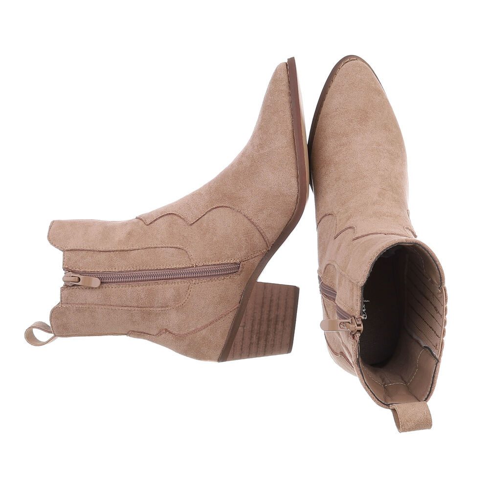 Ital-Design Damen Cowboyboots Freizeit Westernstiefelette (87531815) günstig online kaufen