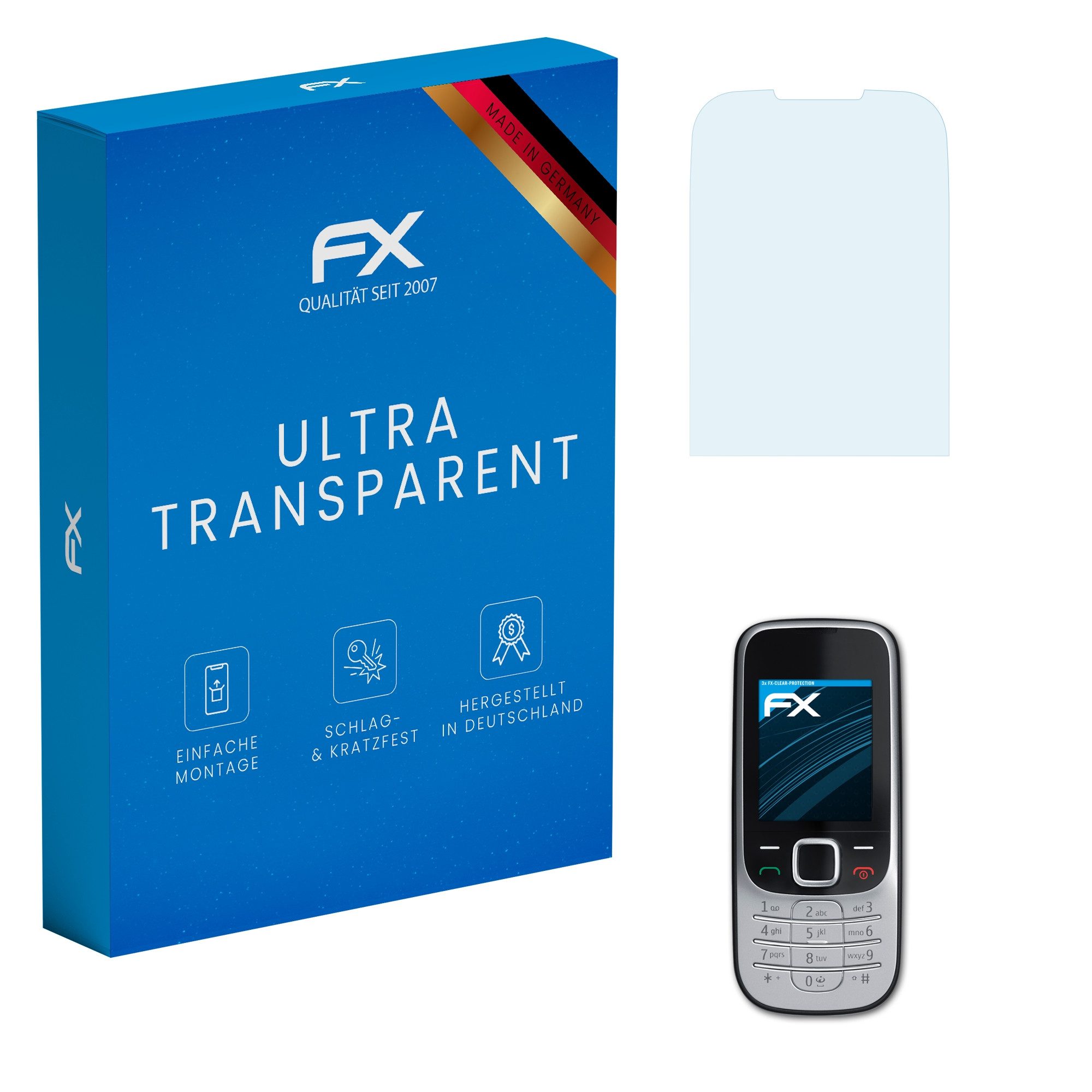 Schutzfolie Displayschutz für Nokia 2330 Classic