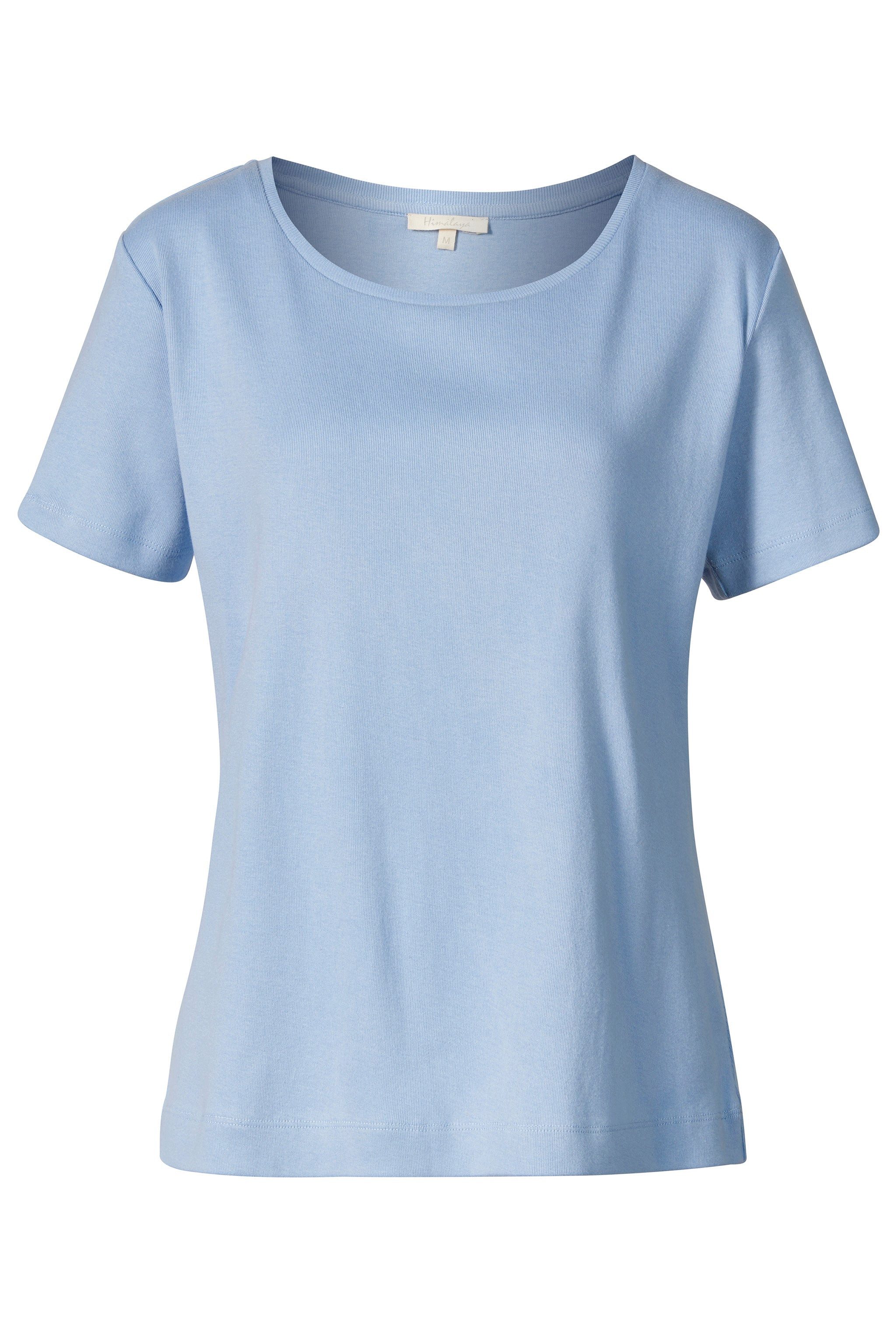 Himalaya Clothing Kurzarmshirt Basic T-Shirt Damen "Alma" mit Rundhalsaussc günstig online kaufen