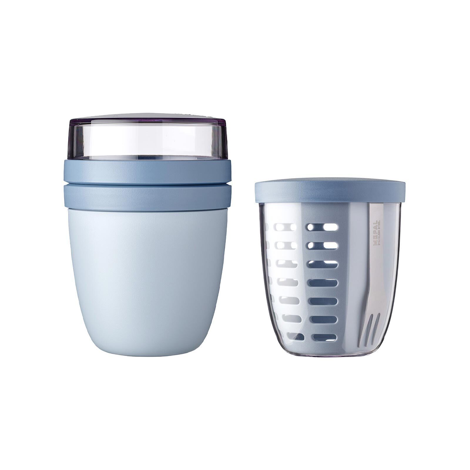 Mepal Lunchbox Ellipse Lunchpot mit Fruitpot 2er Set, Kunststoff, (2-tlg)
