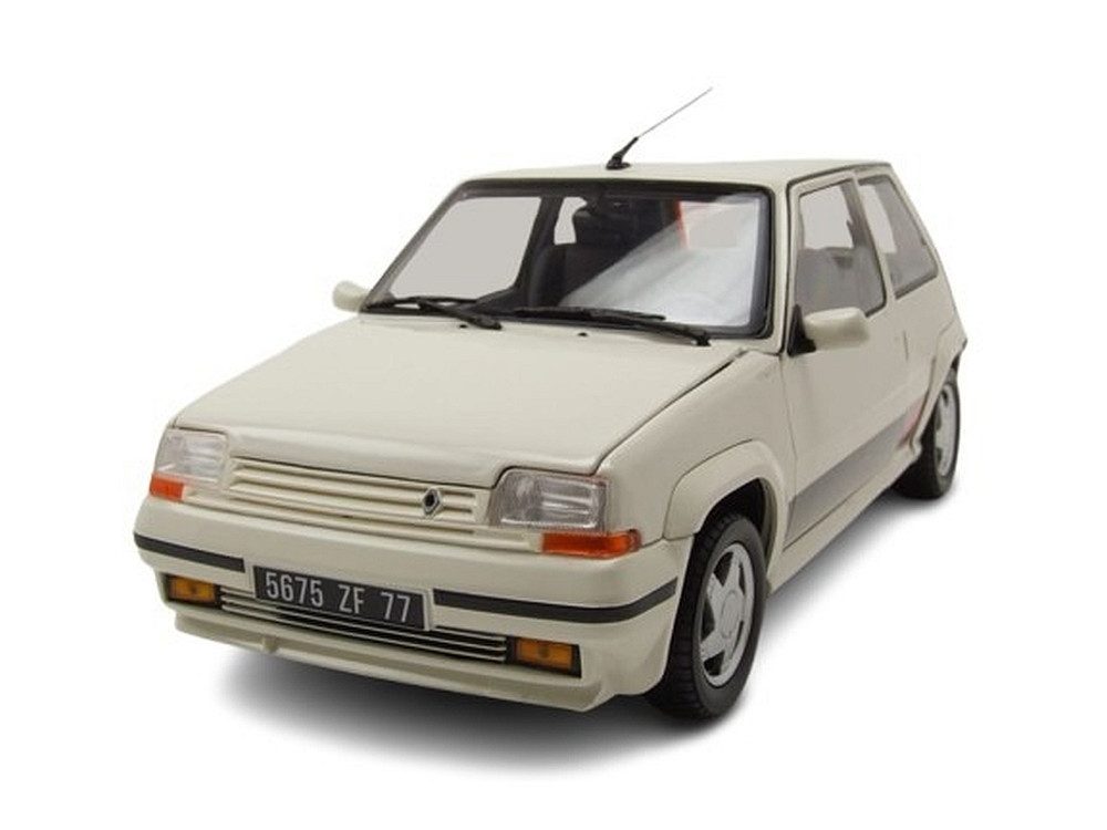 Modellauto Renault 5 Supercinq GT Turbo Phase 2 1989 weiß
