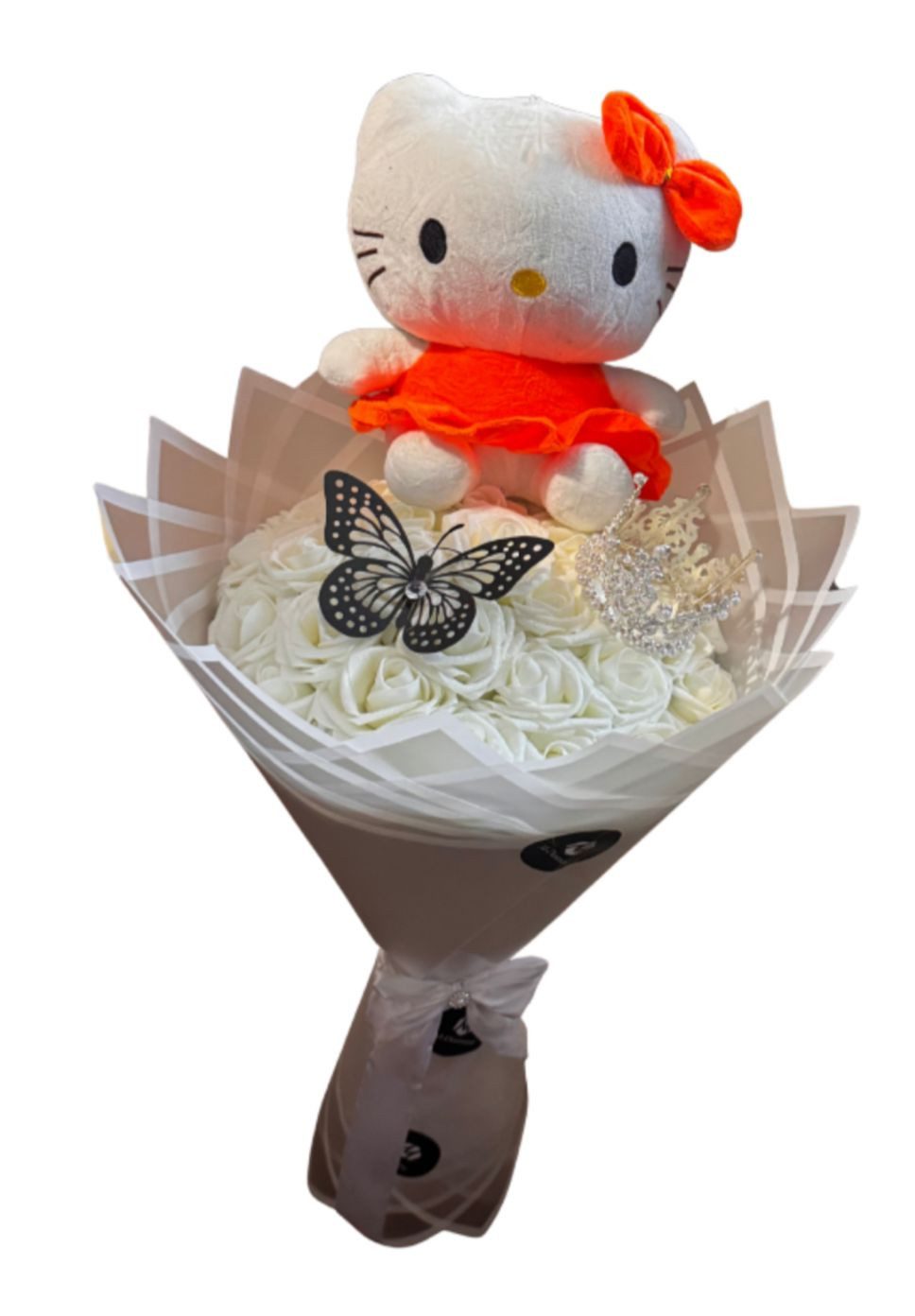 Kunstblumenstrauß Blumenstrauß / Rosen / Bouquets / Blumen / Künstliche Blume, M-Diamant