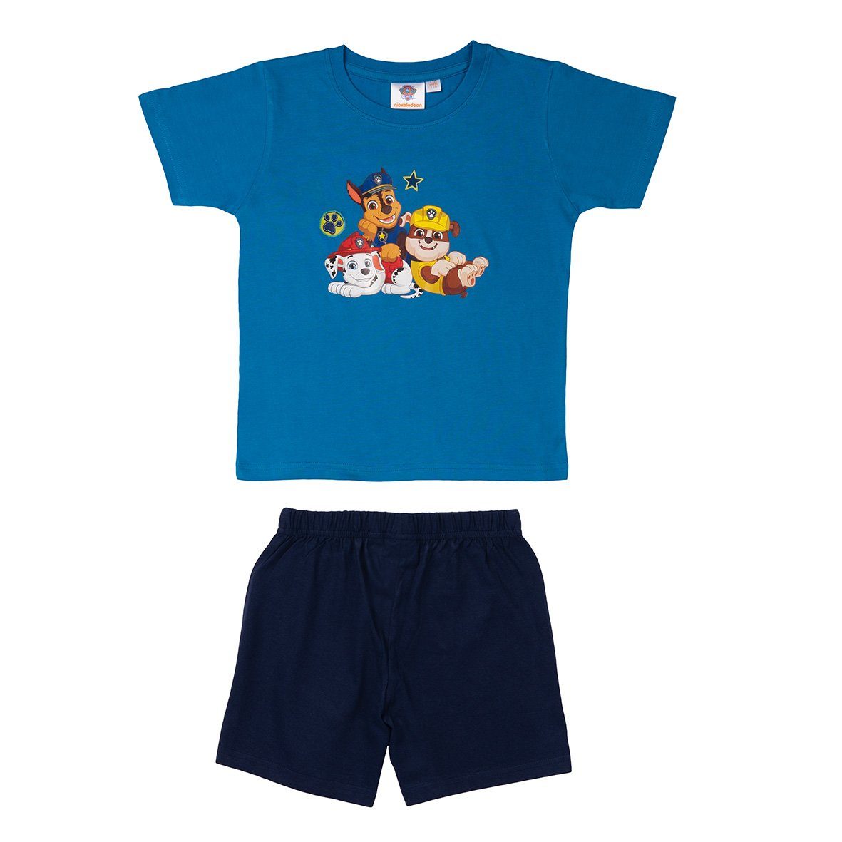 United Labels® Schlafanzug Paw Patrol Schlafanzug für Jungen Blau