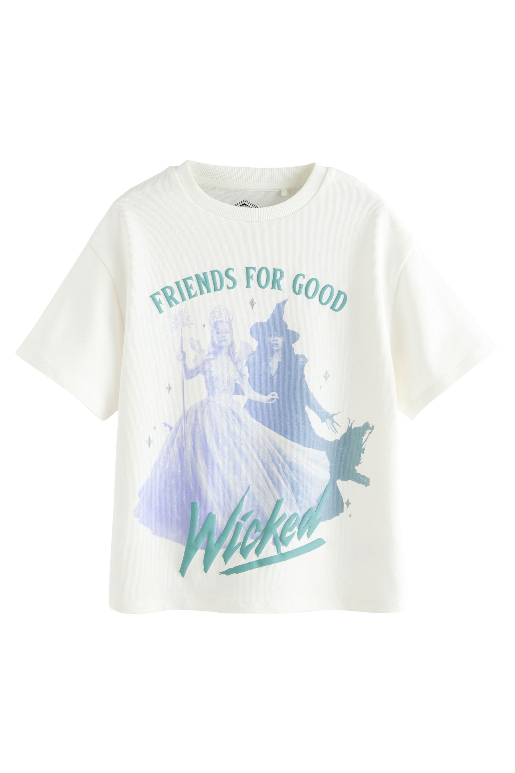 T-Shirt Oversized Fit T-Shirt mit Grafik, Wicked