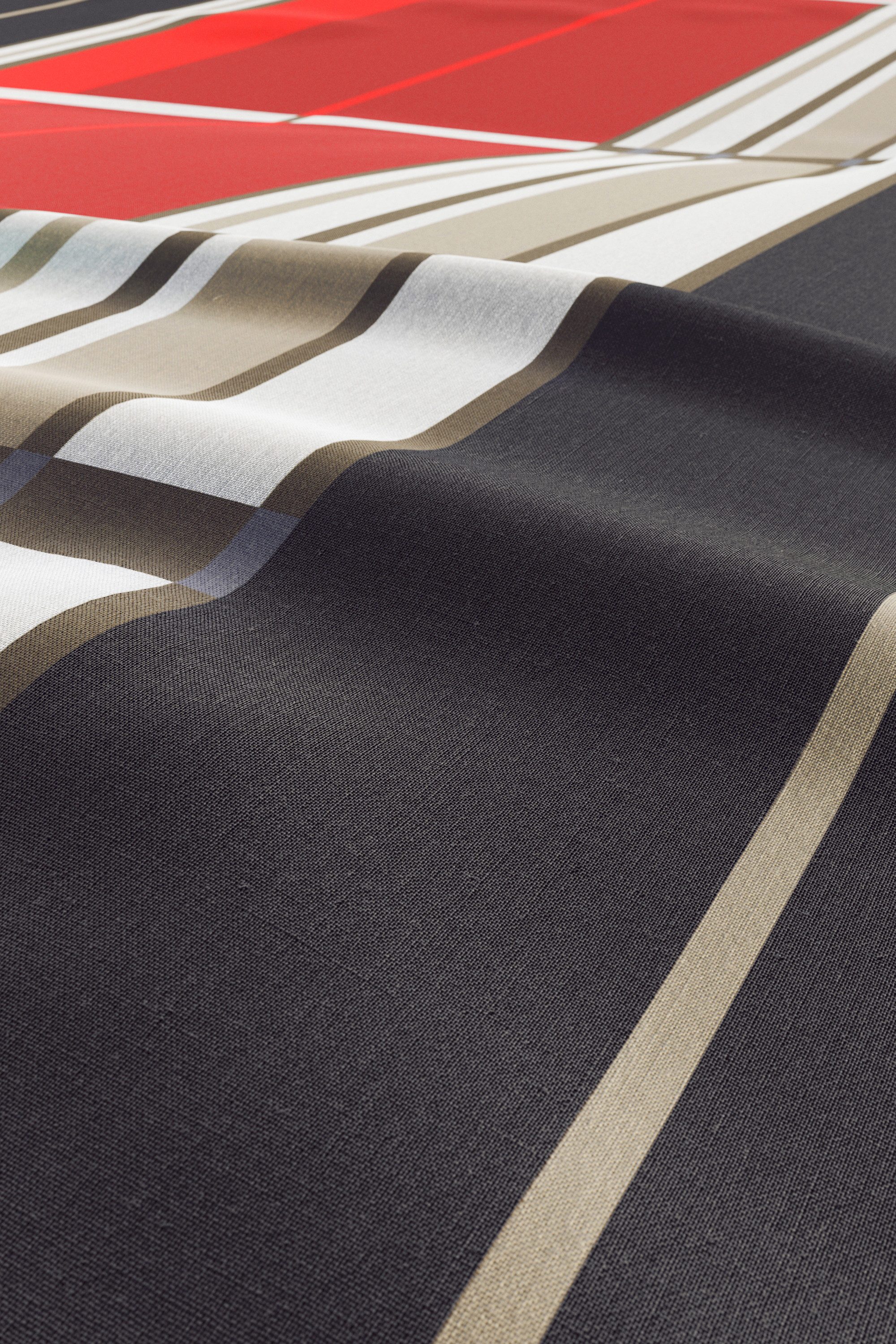 OTTO home Bettwäsche Golfi in Gr. 135x200 oder 155x220 cm, Linon, 2 teilig, sportliche Streifen Bettwäsche aus Baumwolle, Marke H.I.S by OTTO home – Bild 5 von 5