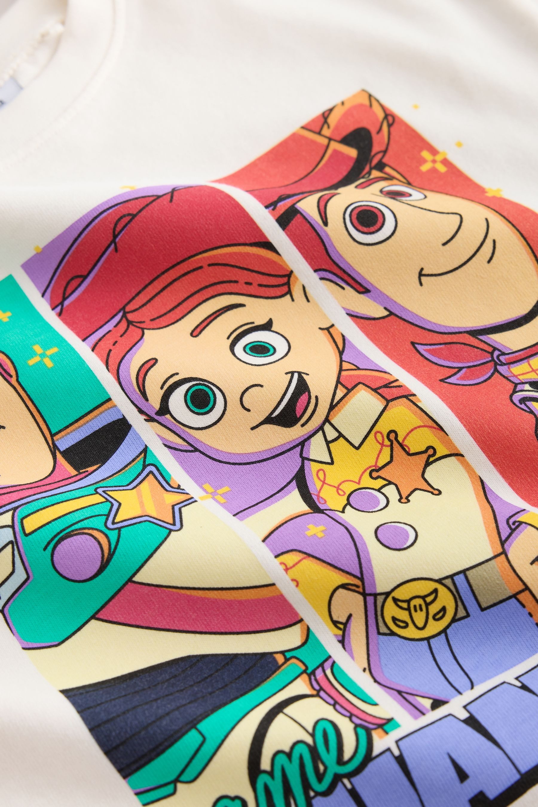 Next T-Shirt Kurzarm-T-Shirt, Toy Story Woody Jessie Buzz (1-tlg)