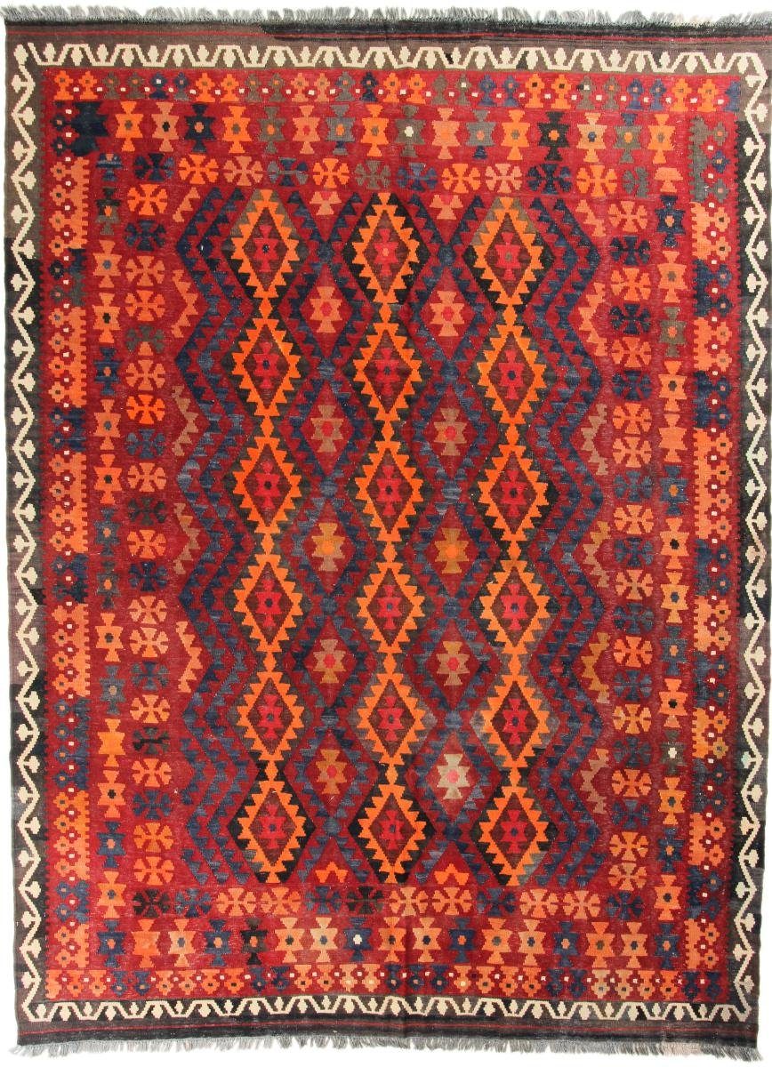 Orientteppich Kelim Afghan Antik 215x289 Handgewebter Orientteppich, Nain Trading, rechteckig, Höhe: 3 mm