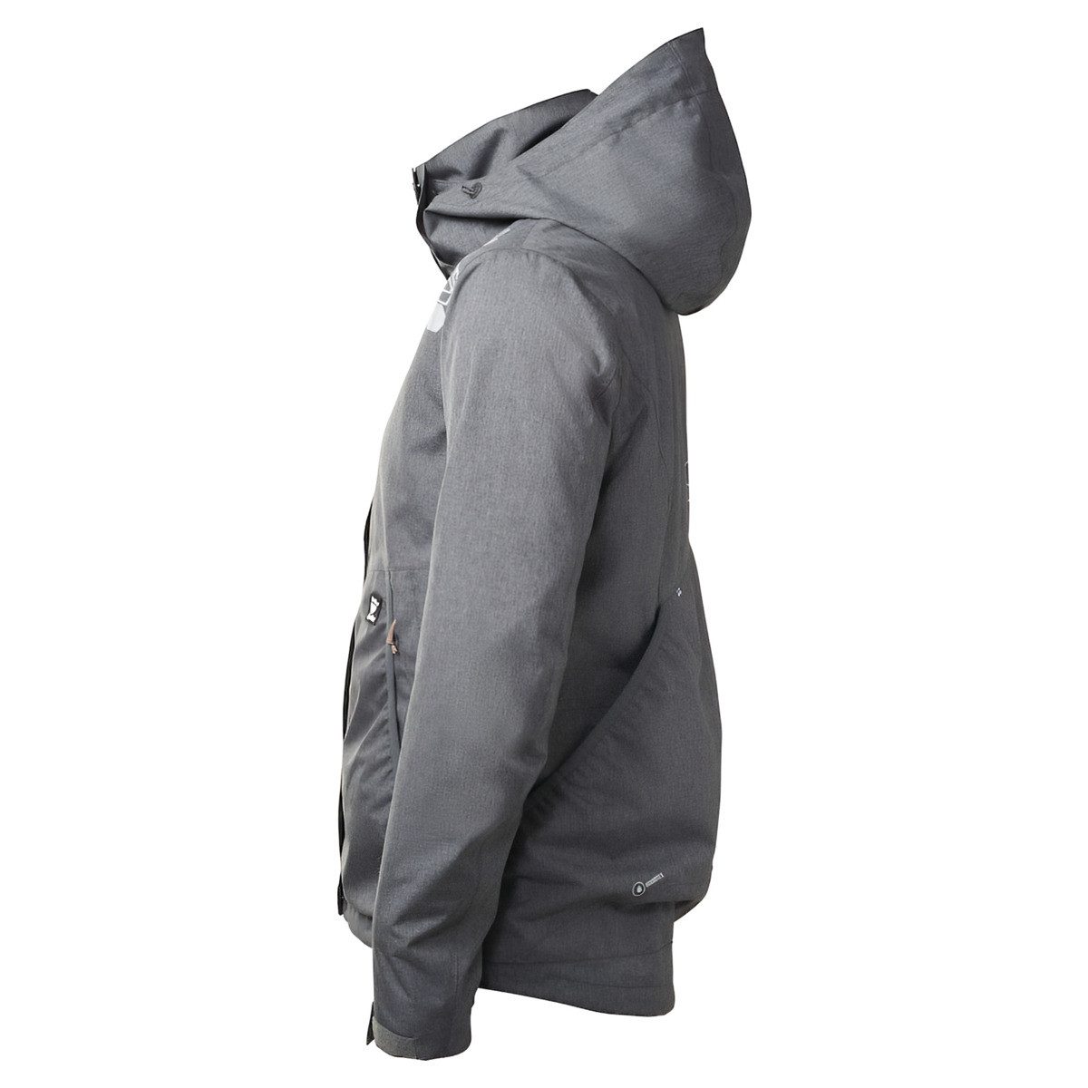 HURTTA Outdoorjacke ECO Trainingsjacke "Training Jacket blackberry (grau)