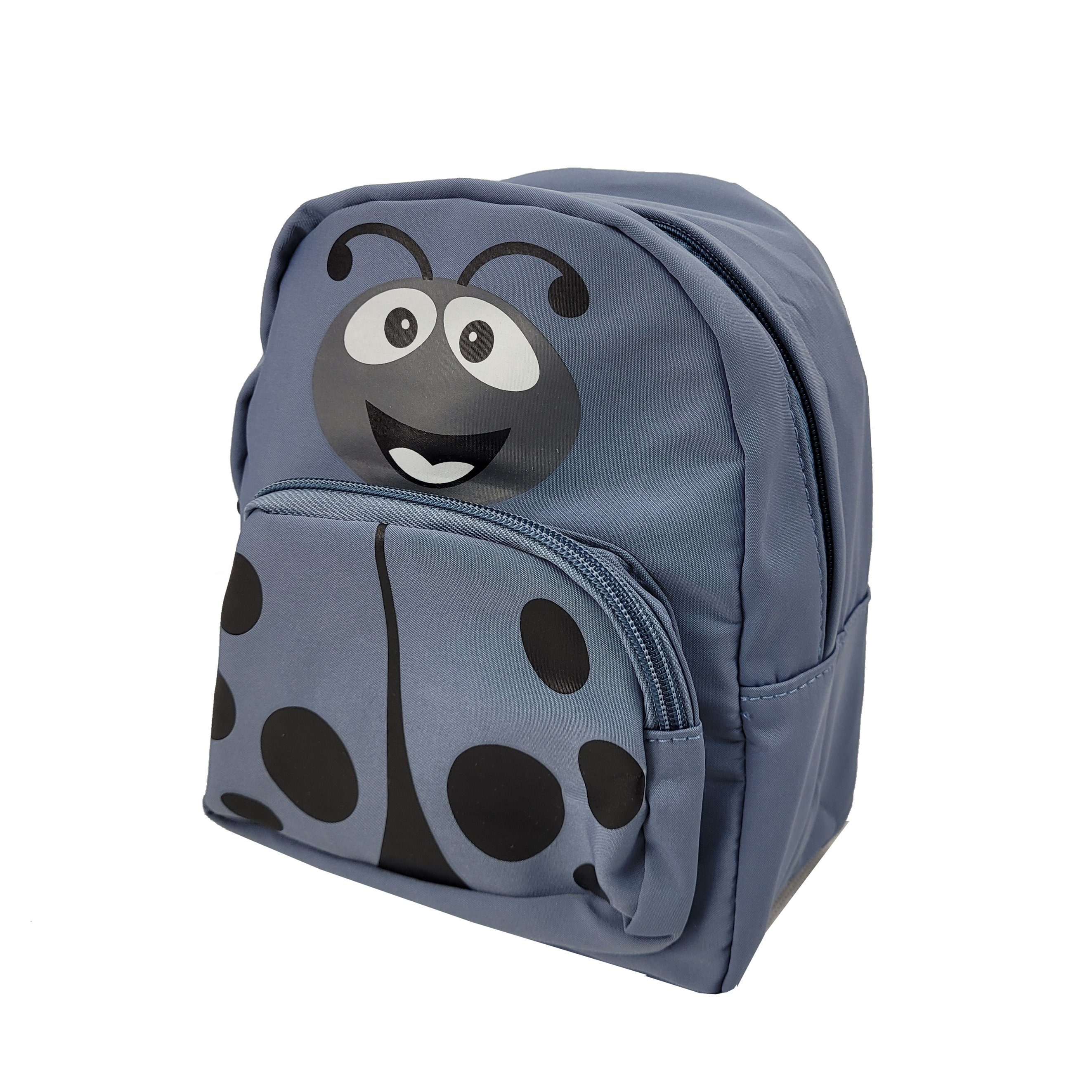 BambiniWelt by Rafael K. Kinderrucksack kleiner Kinderrucksack für Kindergarten, Kita, Hort, Krippe, Marienkäfer Hase Bär
