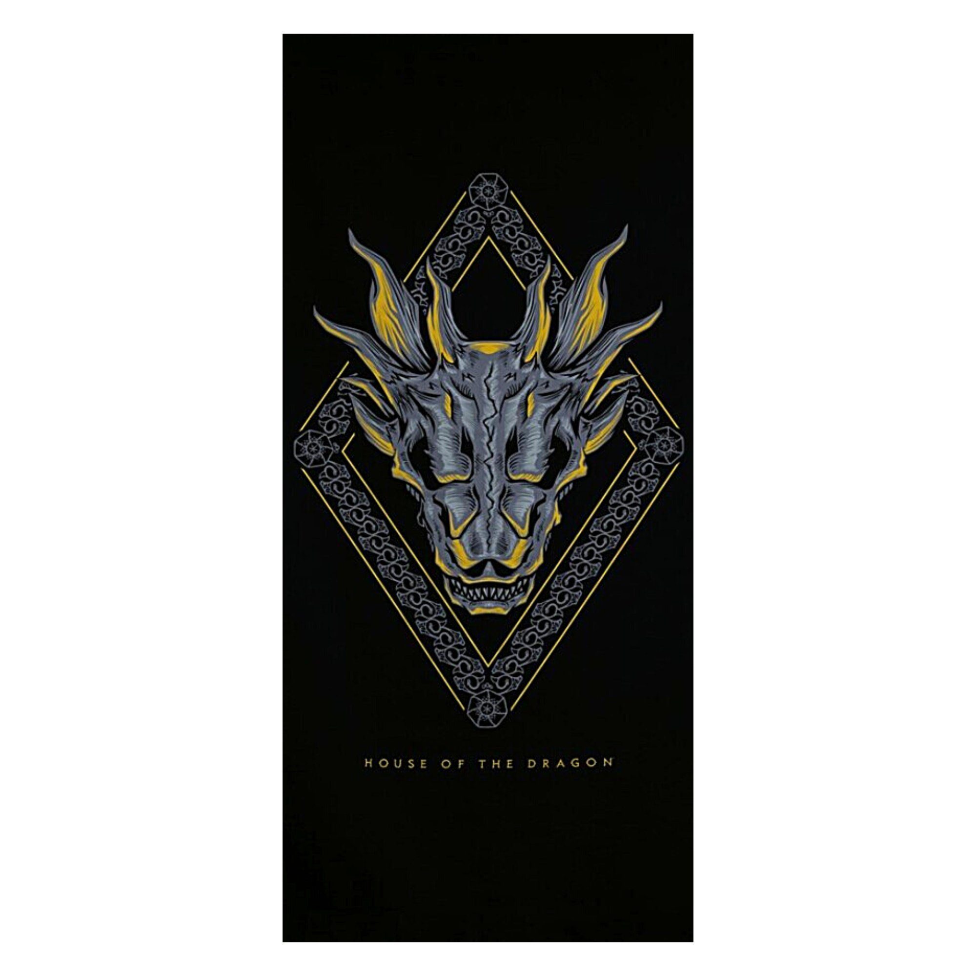 Game of Thrones 70 Dragon, the 140 House of schnelltrockend Mikrofaser, cm Badetuch x Strandtuch