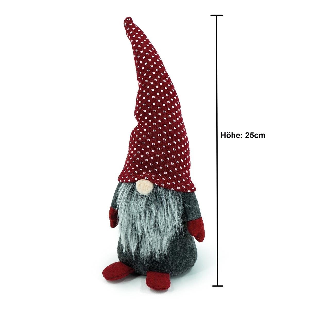 Bambelaa! Wichtel Bambelaa! Wichtel mit grauem Bart und roter Mütze (25cm, 36cm, 45cm) – Bild 2 von 5