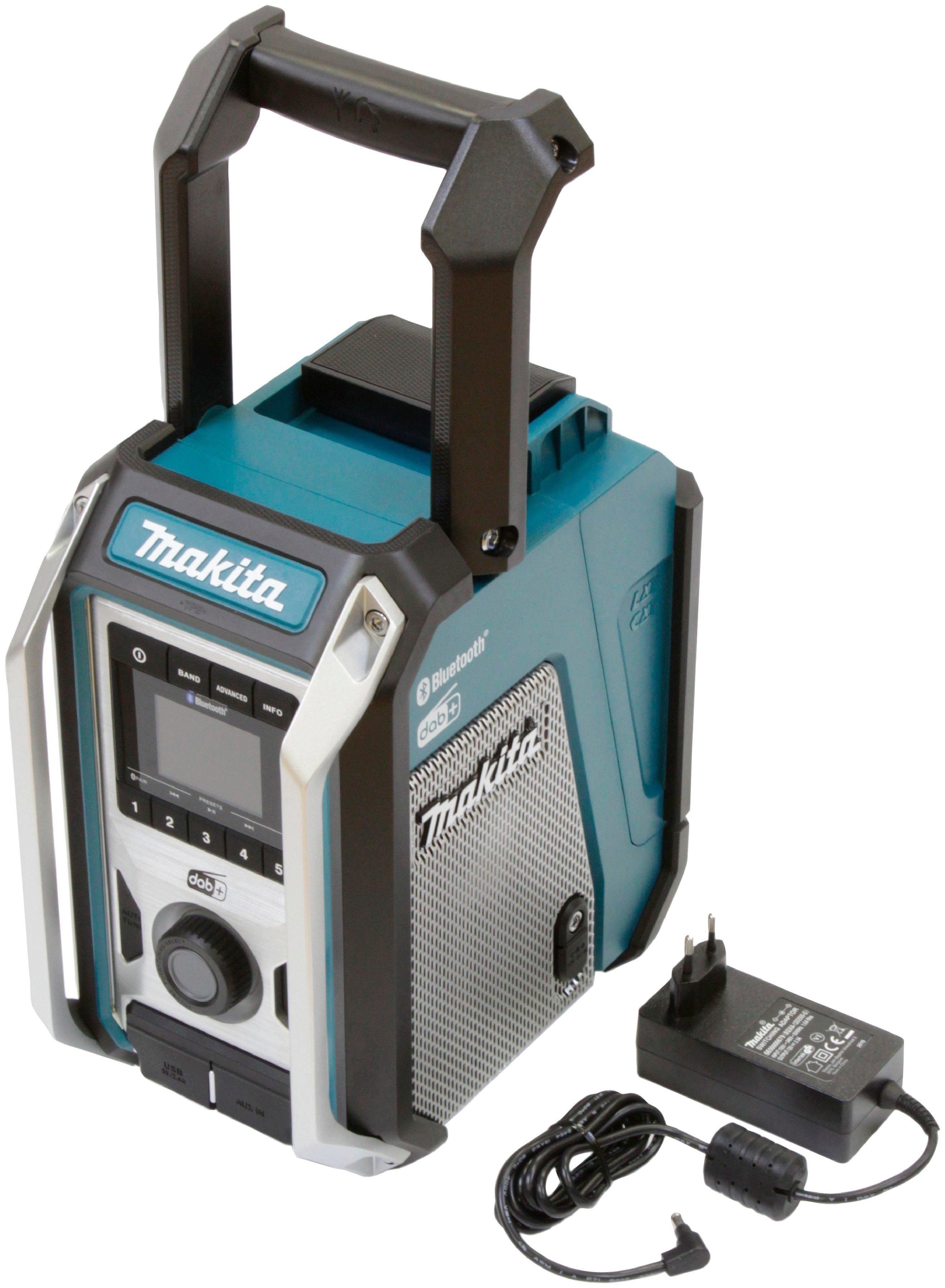 Makita DMR115 Baustellenradio (Digitalradio (DAB), FM-Tuner, 12V, Bluetooth-Radio, ohne Akku)