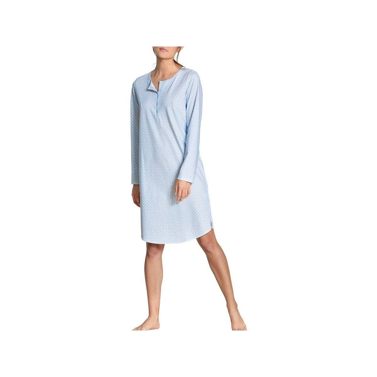 CALIDA Schlafanzug blau cerulean blue